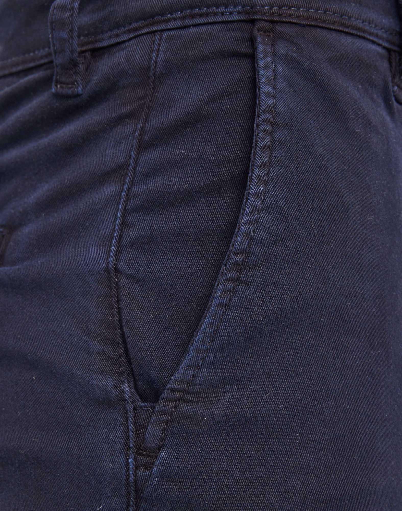 short chino indigo PULLIN en coton