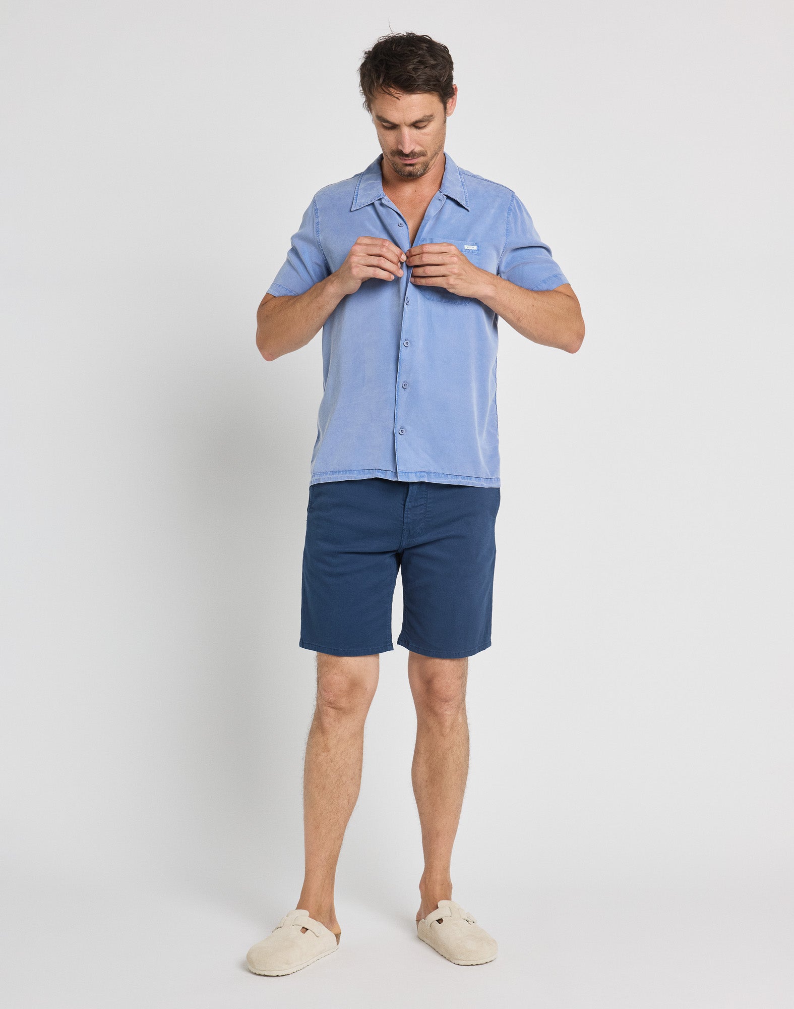 dening short chino lagon PULLIN