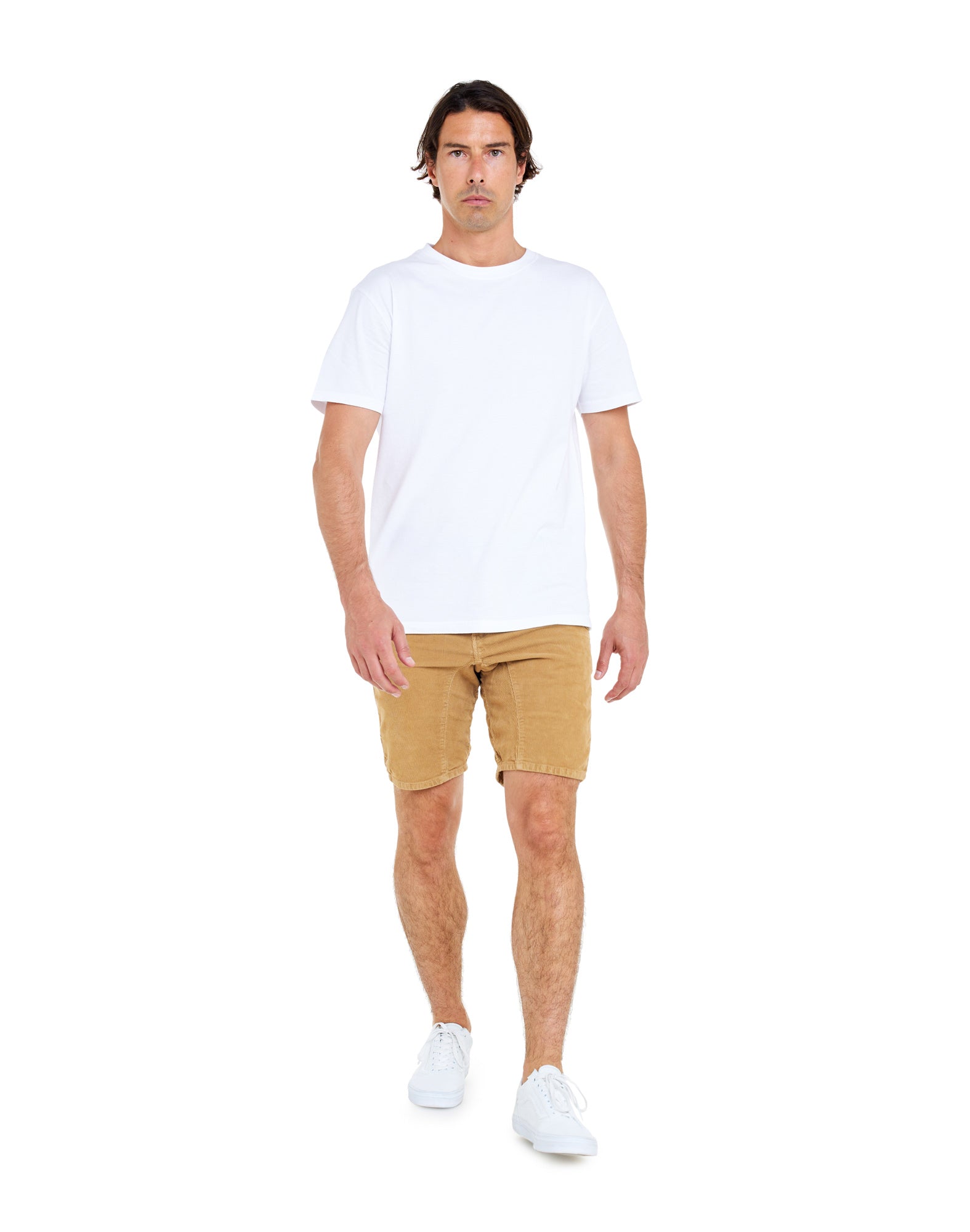 short chino beige2 PULLIN en coton