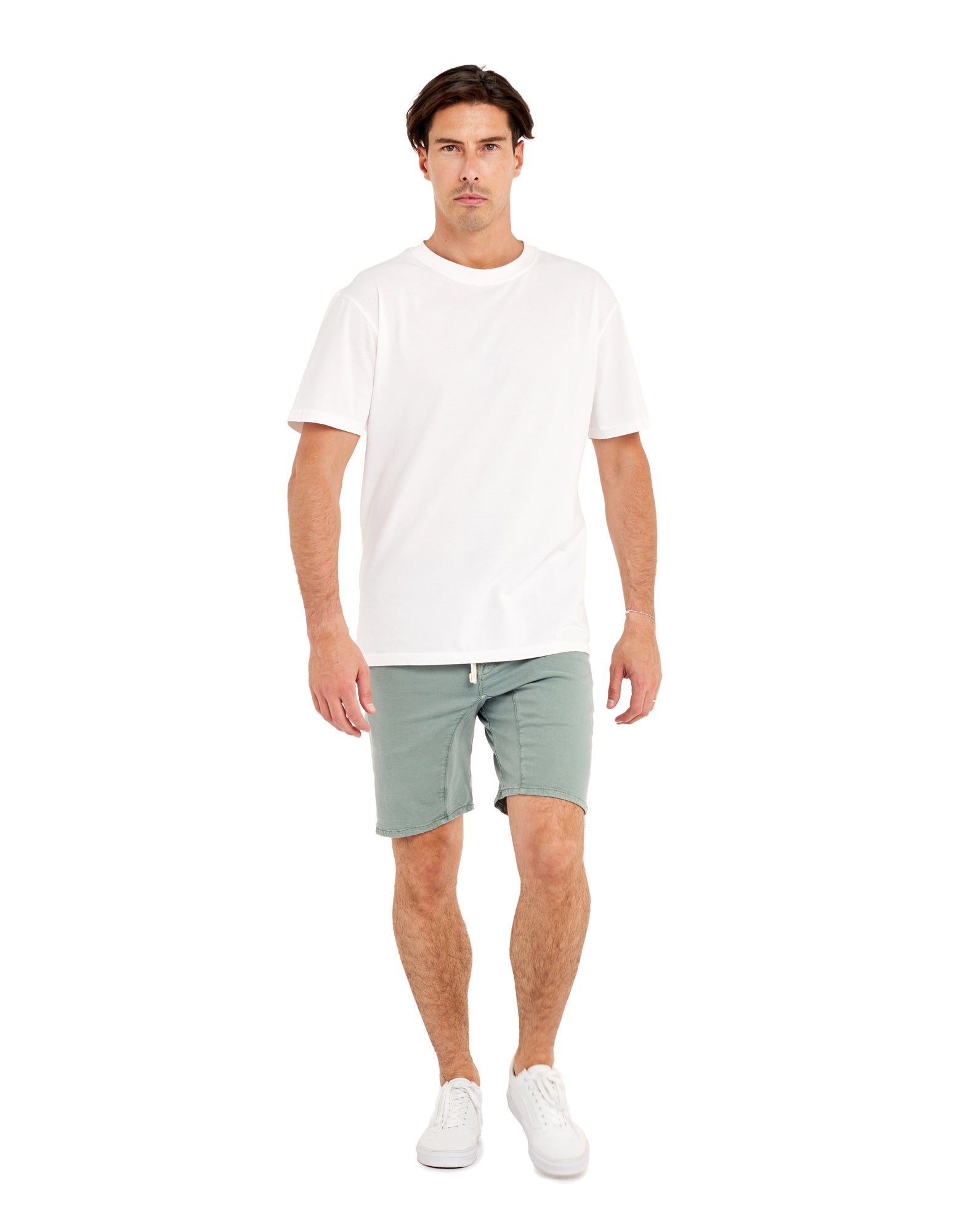 short tapered crew PULLIN en coton