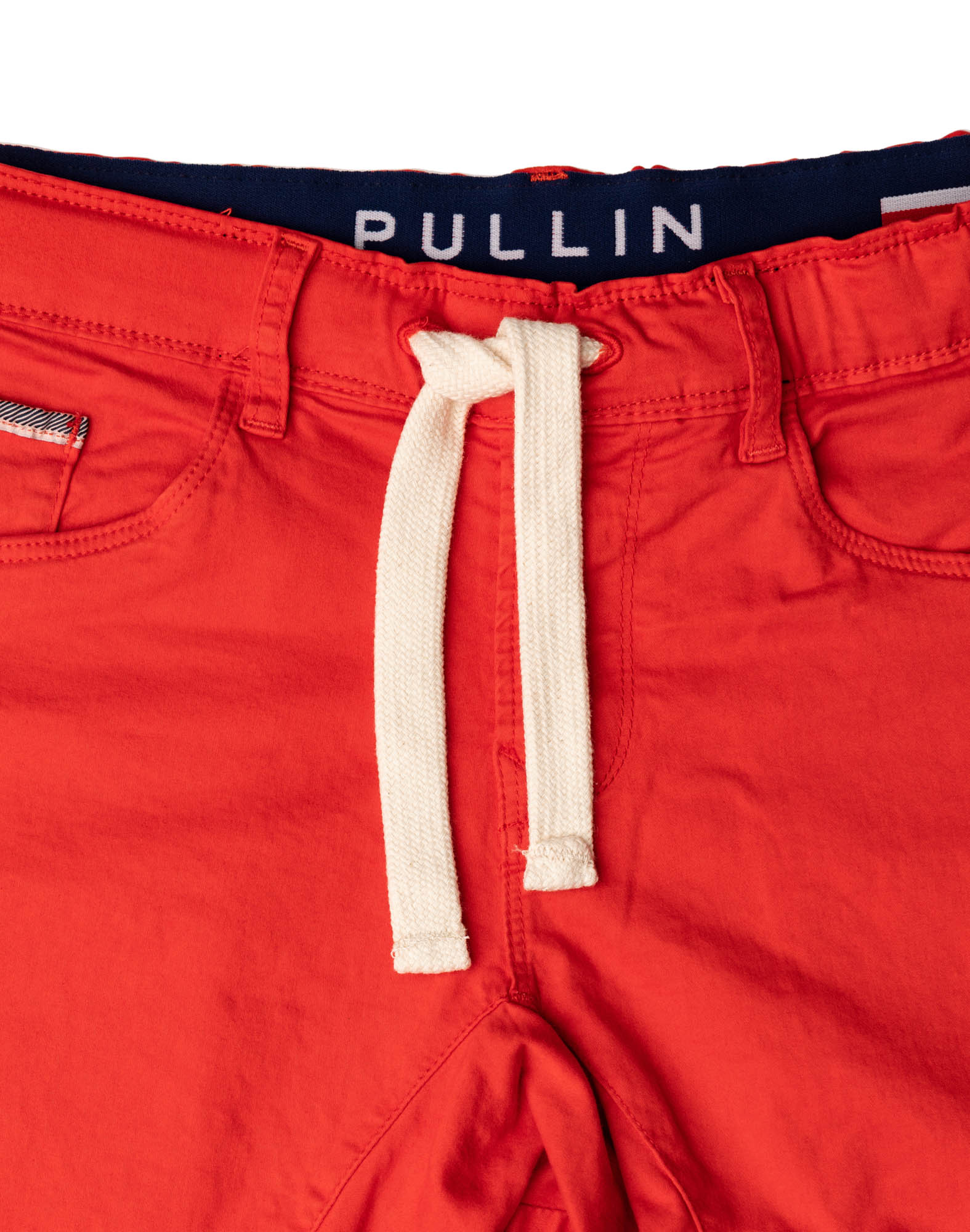 short tapered truered PULLIN en coton