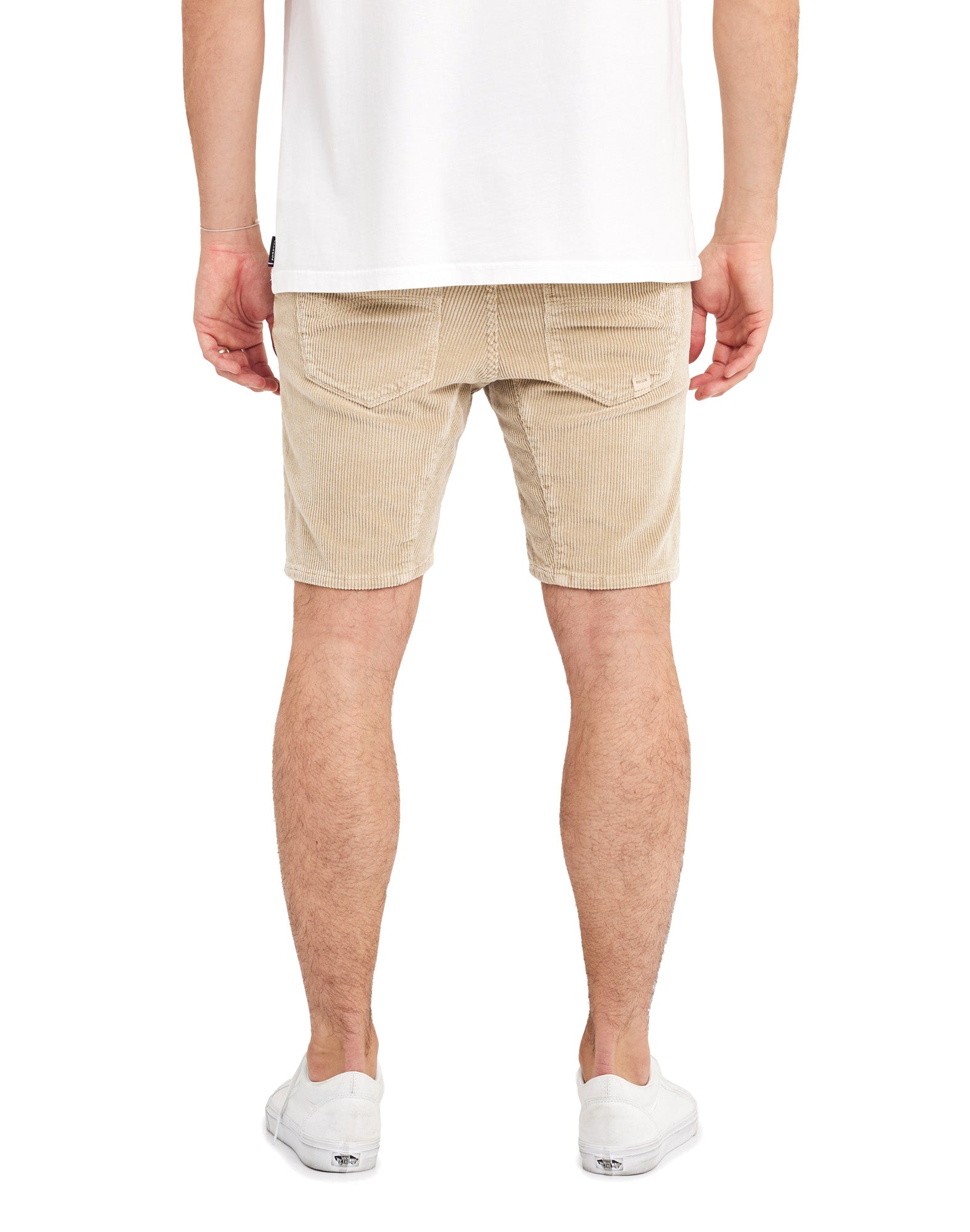 short straight cream PULLIN en coton