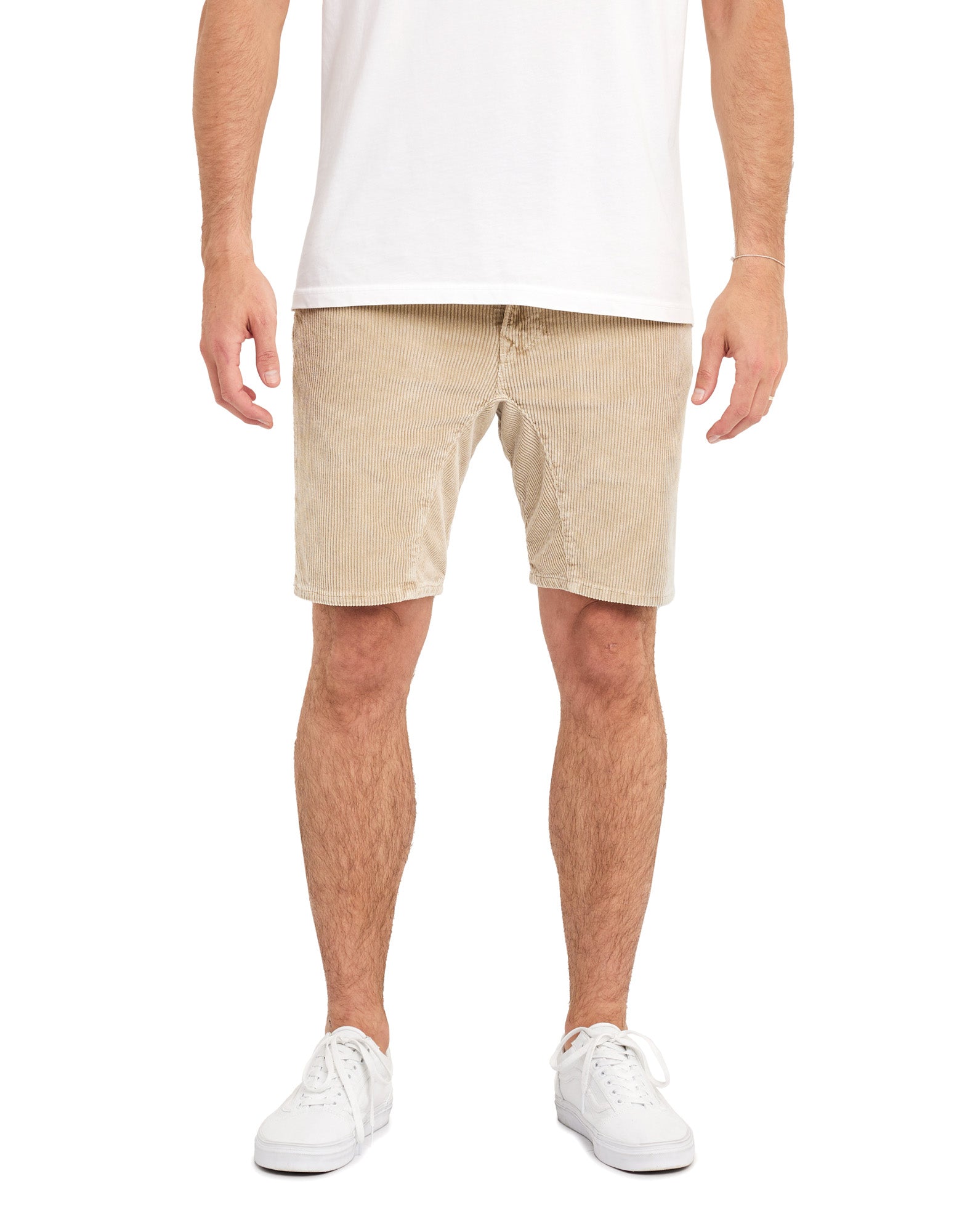 short straight cream PULLIN en coton