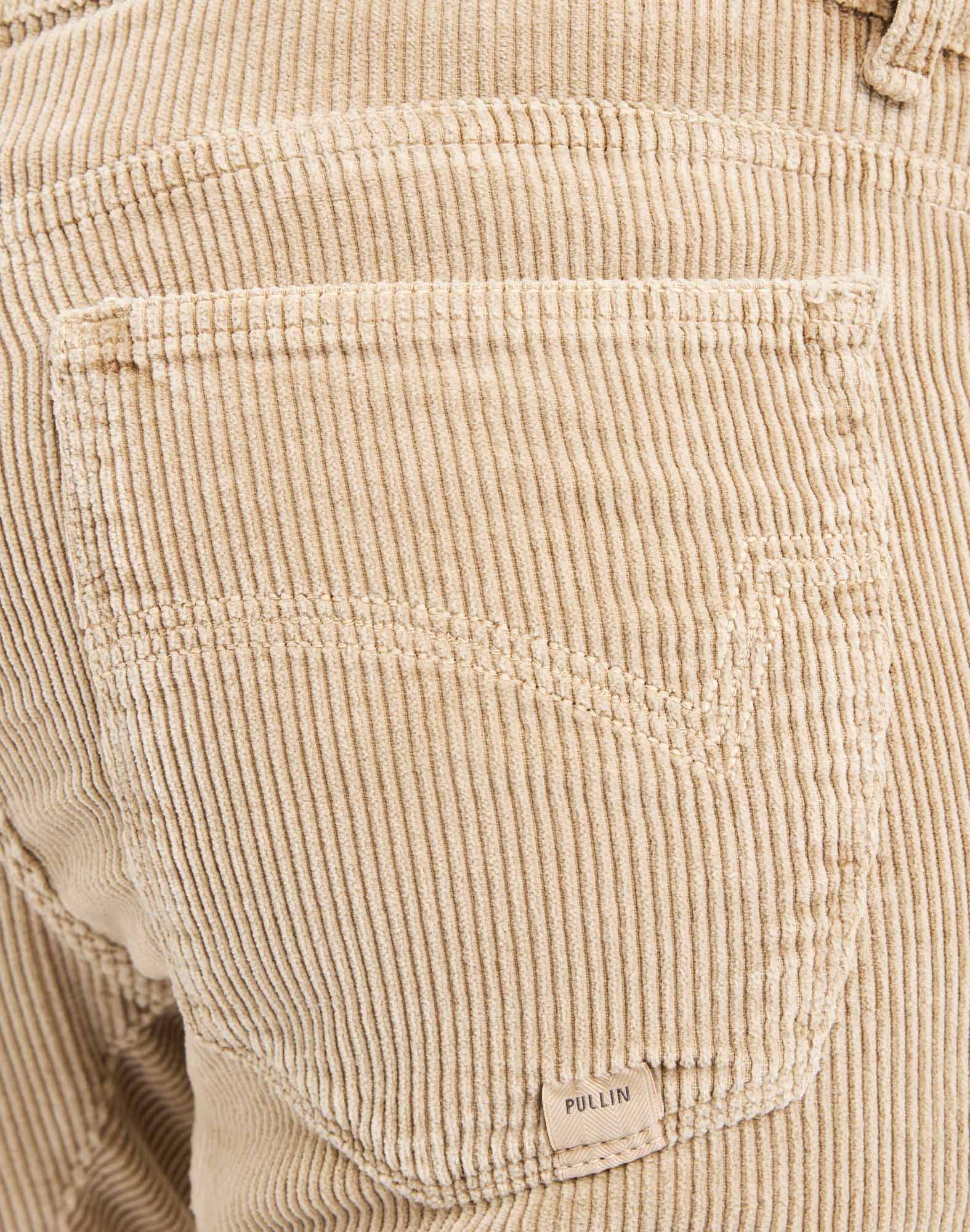 short straight cream PULLIN en coton