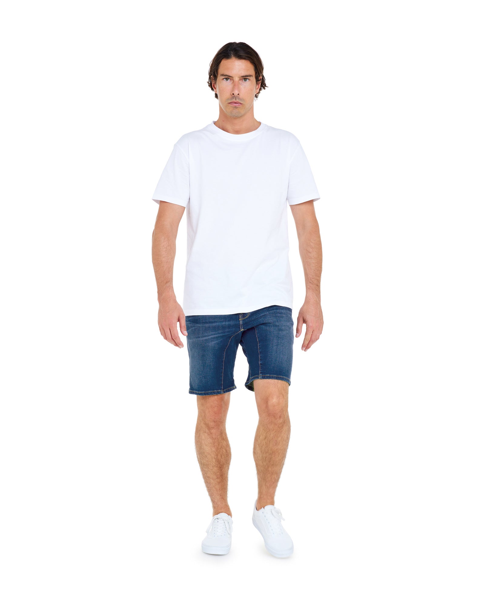 short straight west PULLIN en coton