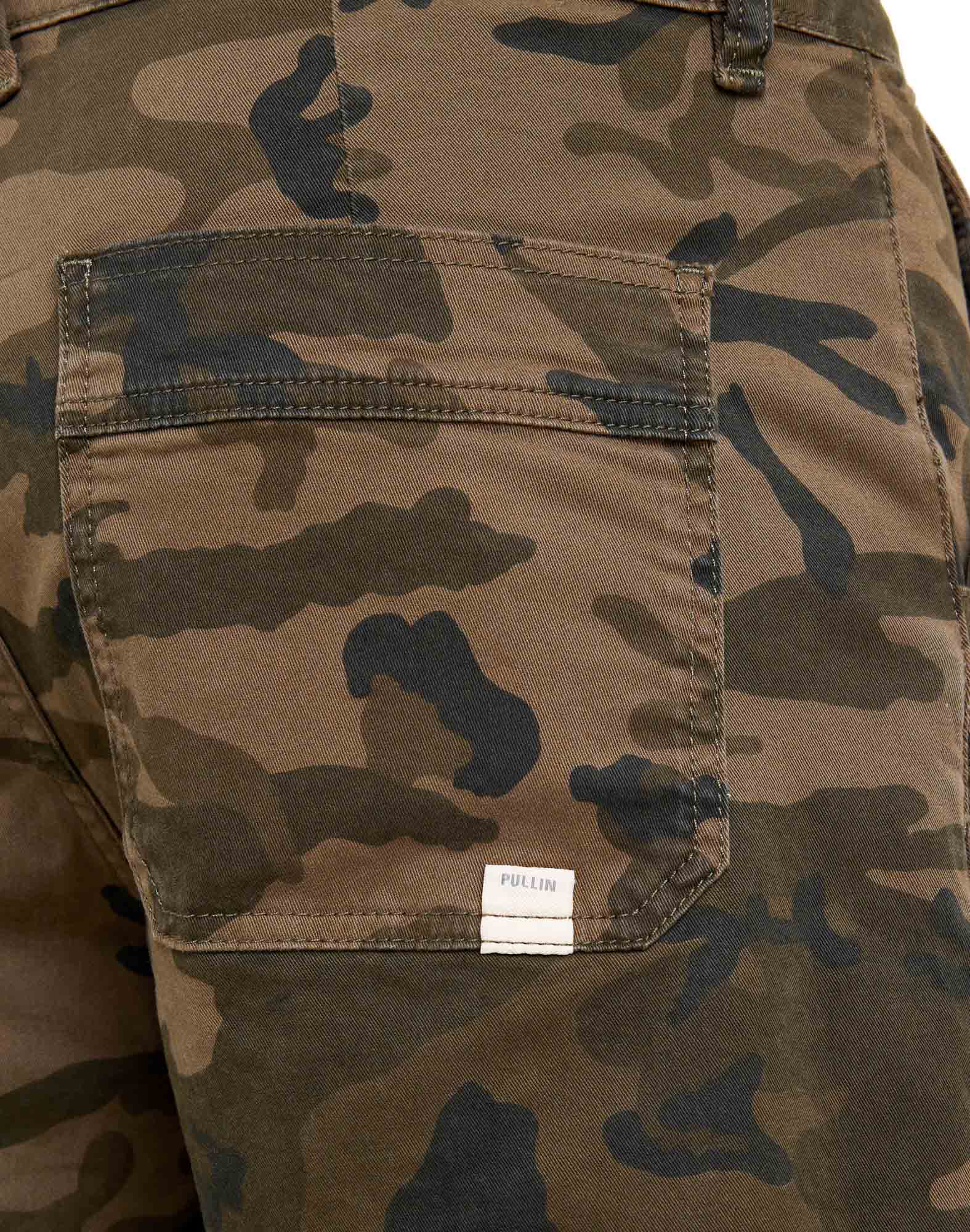 short loose camo PULLIN en coton