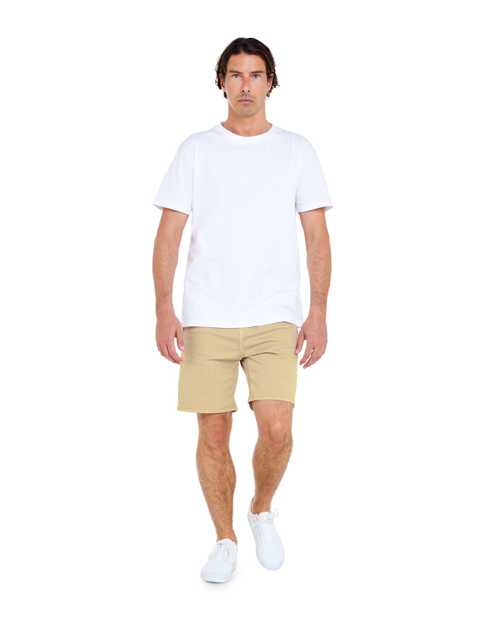 short loose cream PULLIN en coton