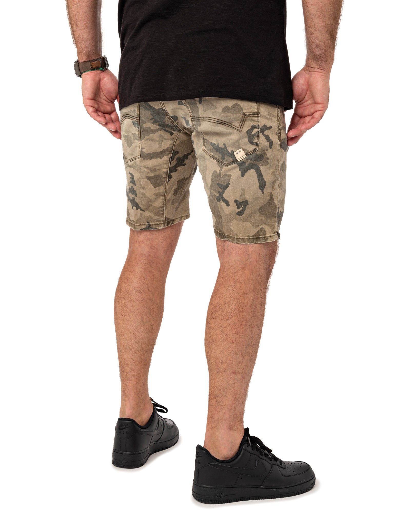 dening short off camogreen PULLIN en coton