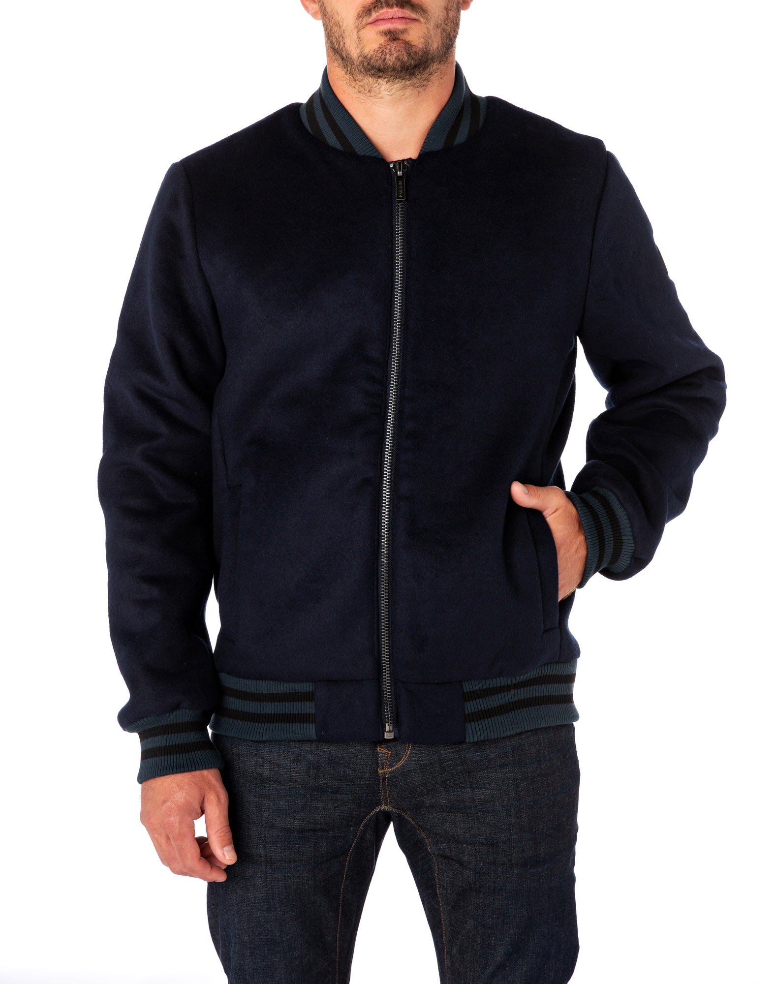 blouson homme burnout PULLIN en polyester