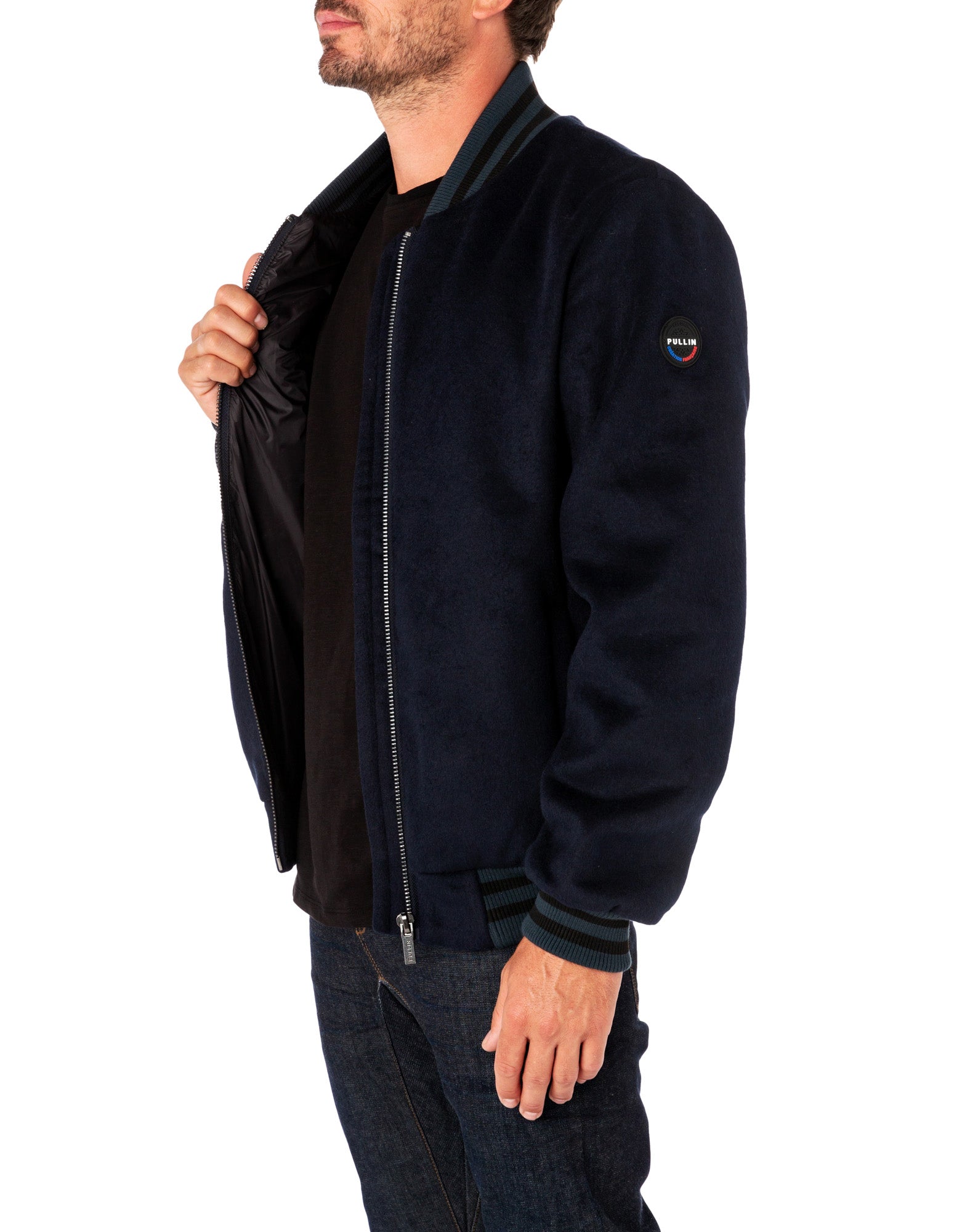 blouson homme burnout PULLIN en polyester