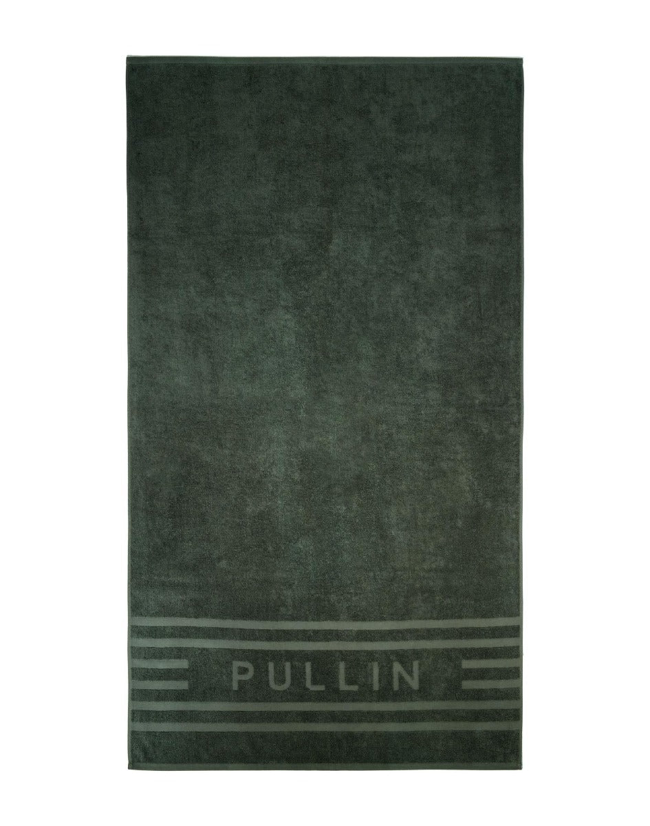 drap de plage plain gris / khaki PULLIN