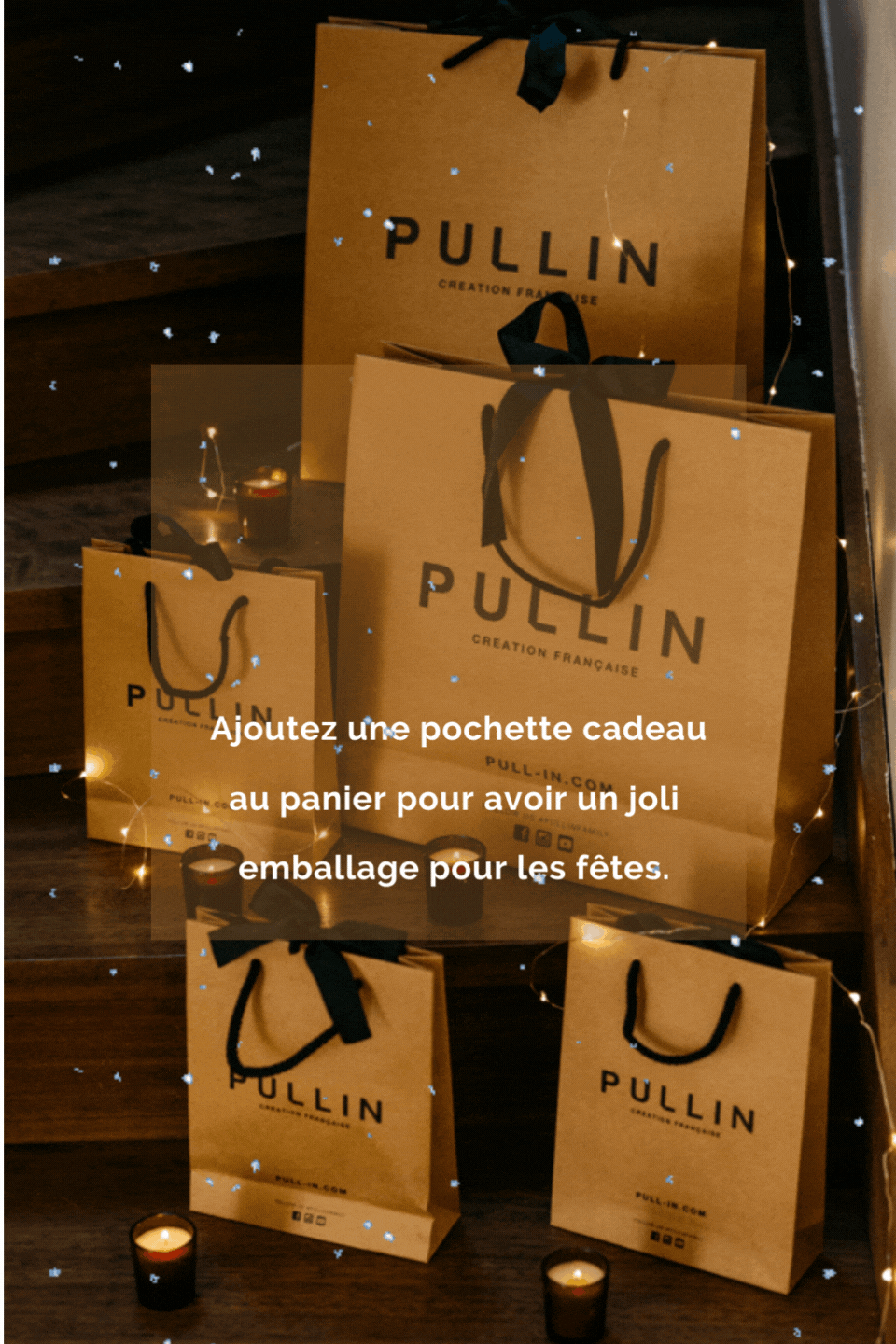 pochettes noël 2022 PULLIN