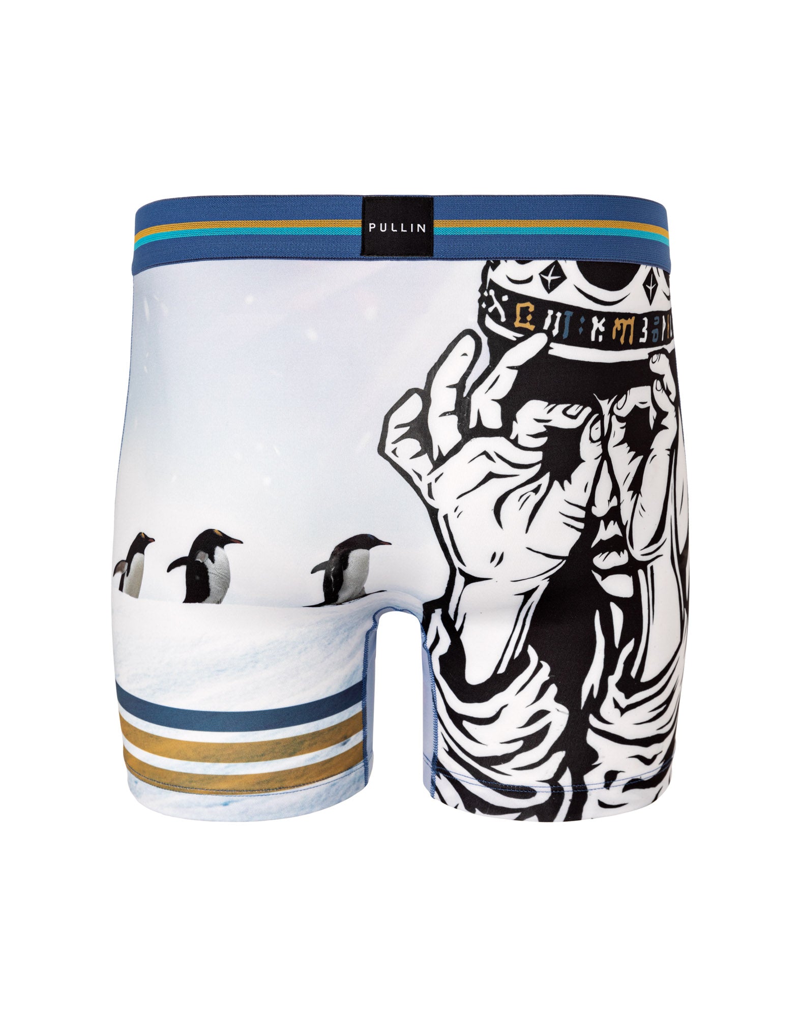 boxer long 3penguins PULLIN en lycra