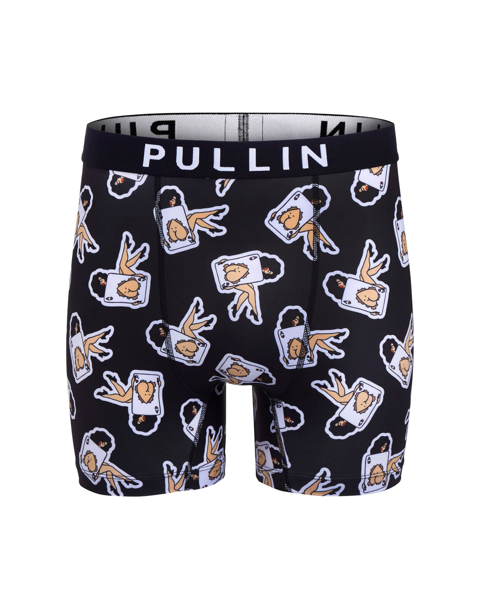 boxer long assdecoeur PULLIN en lycra
