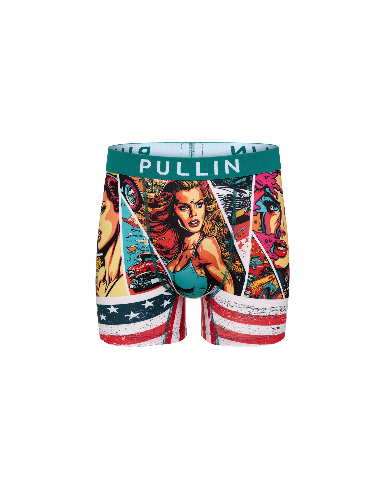 boxer long badgirl PULLIN en lycra