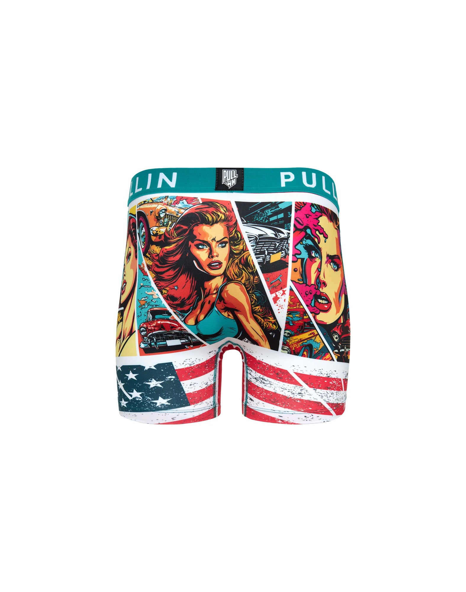 boxer long badgirl PULLIN en lycra