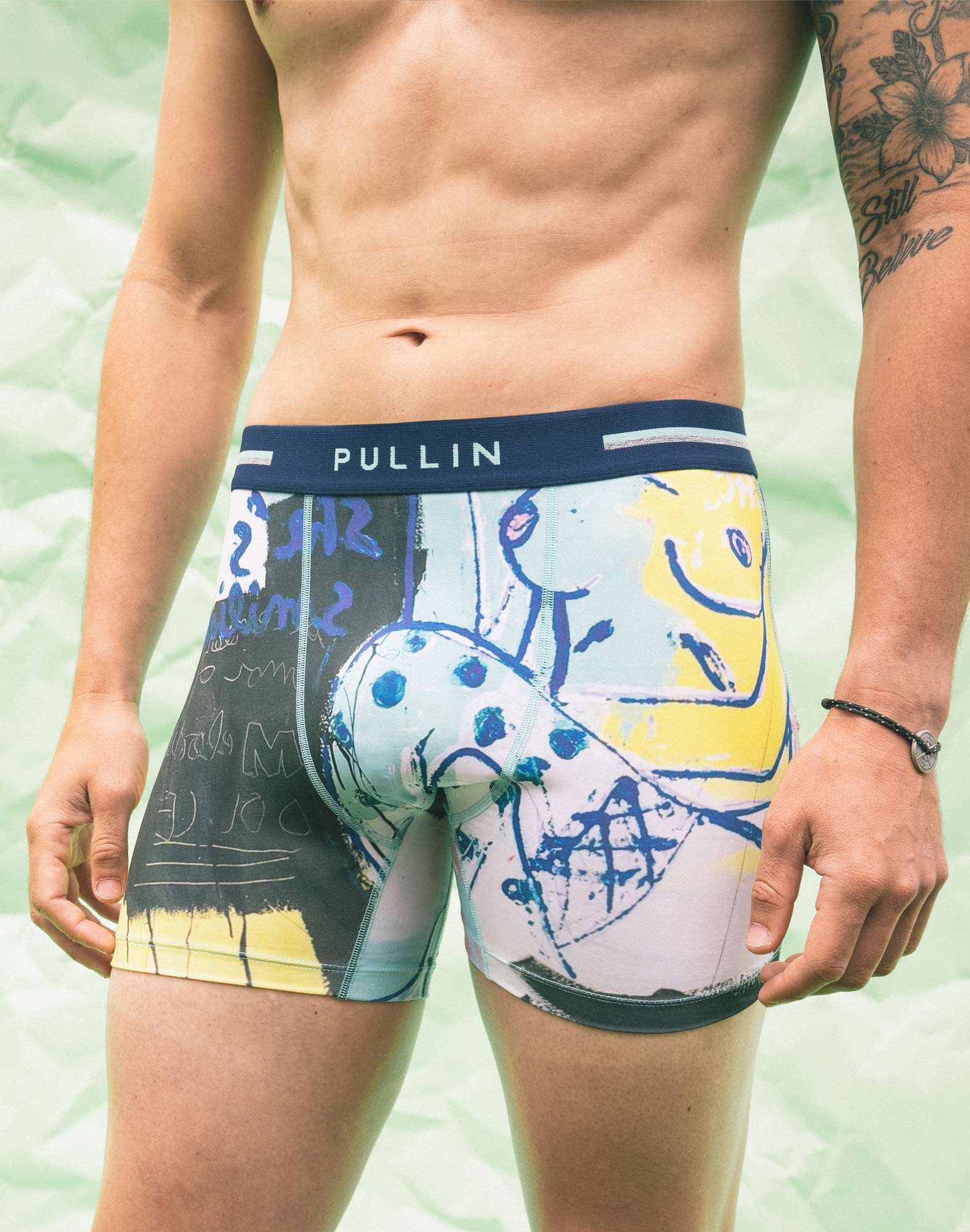 boxer long belles PULLIN en lycra