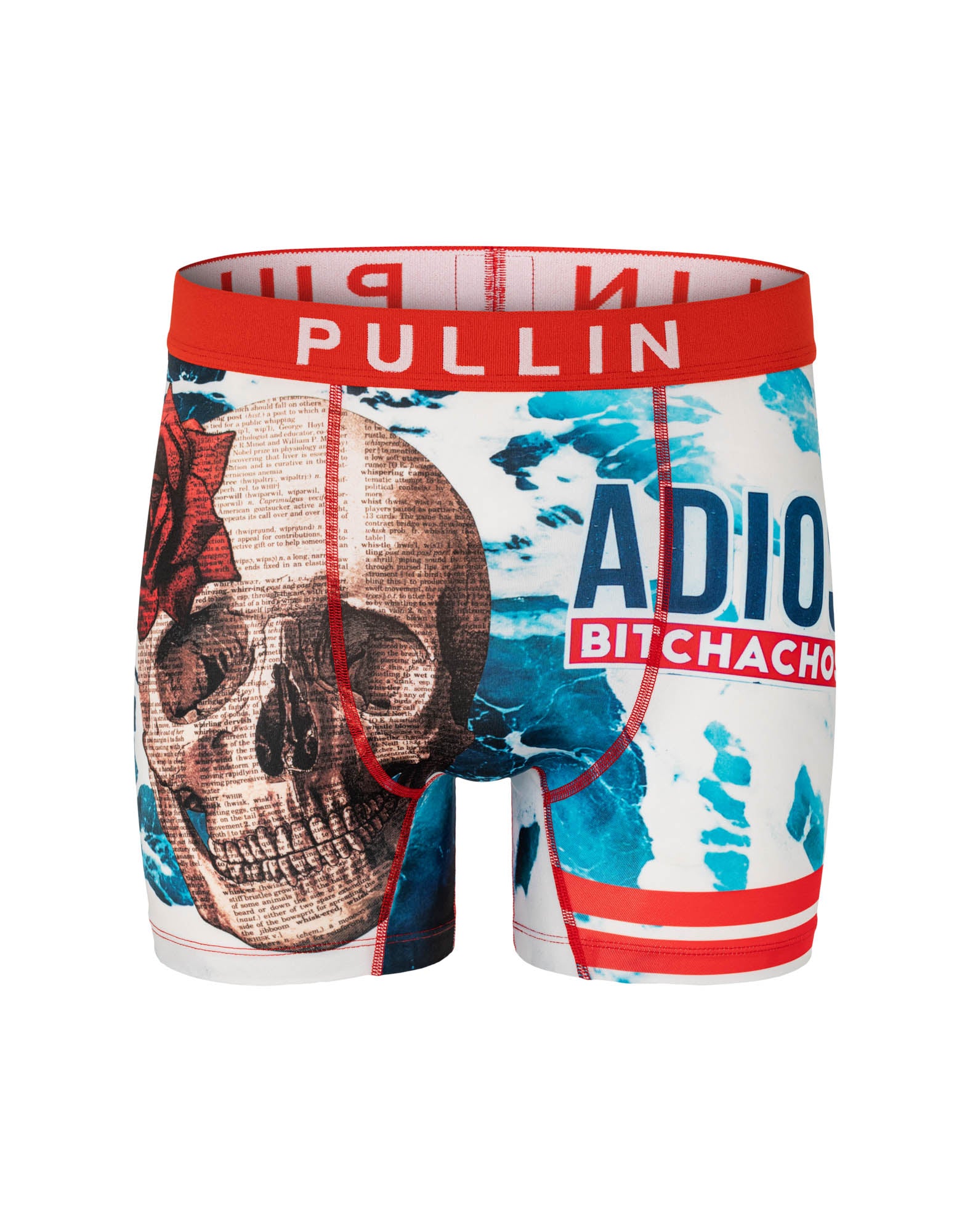 boxer homme long bitchachos PULLIN en lycra