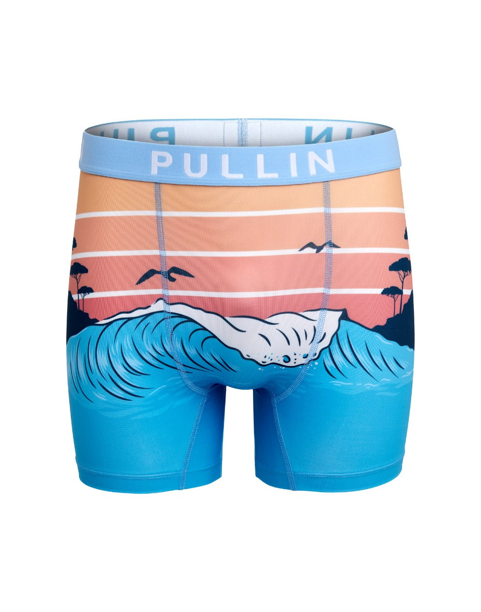 boxer homme long bluebarrel PULLIN en lycra
