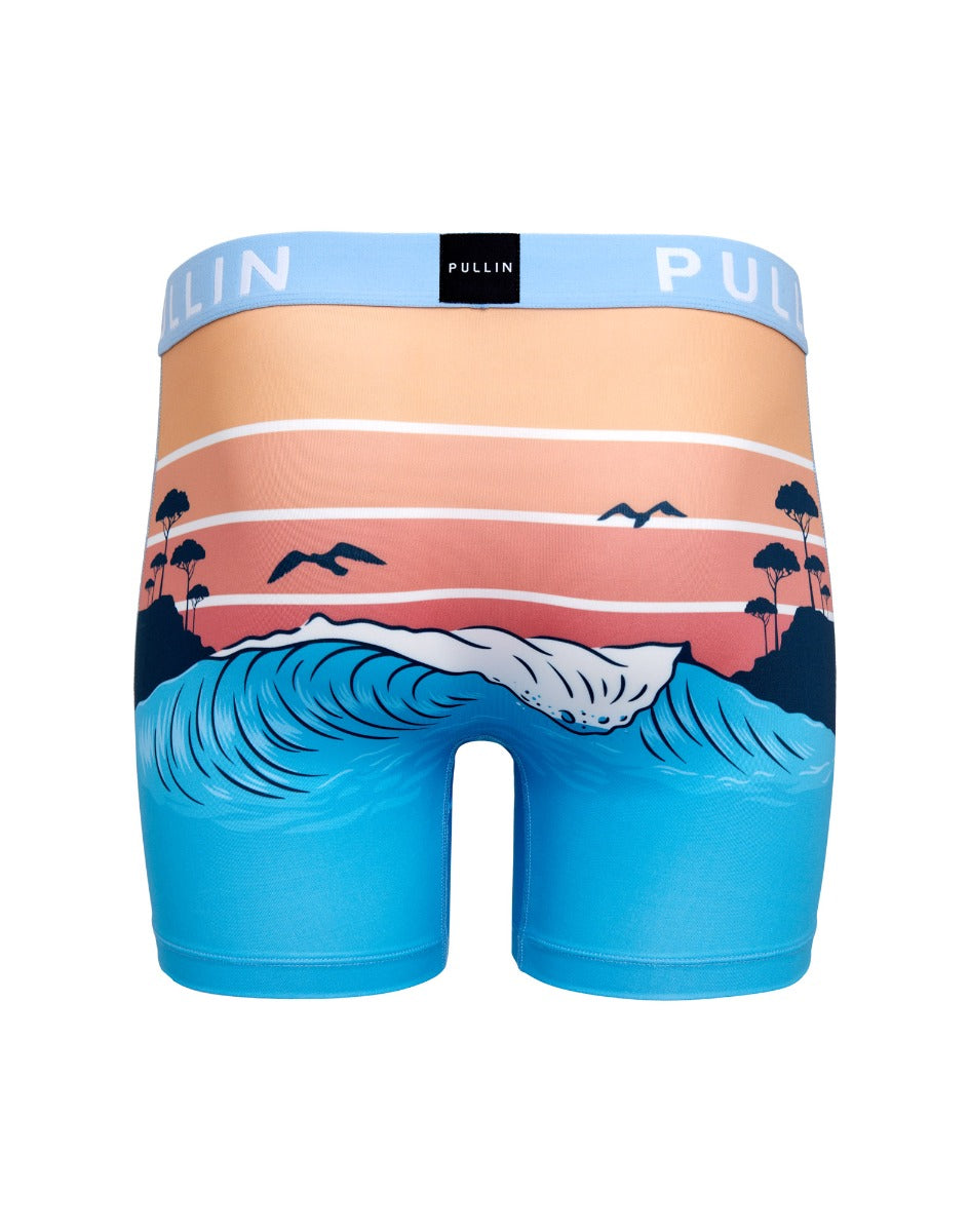 boxer homme long bluebarrel PULLIN en lycra