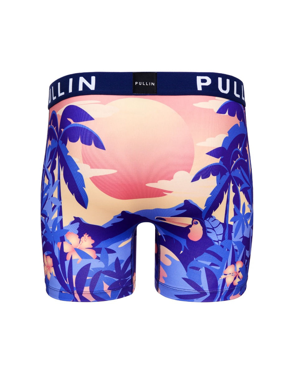 boxer homme long blueforest PULLIN en lycra