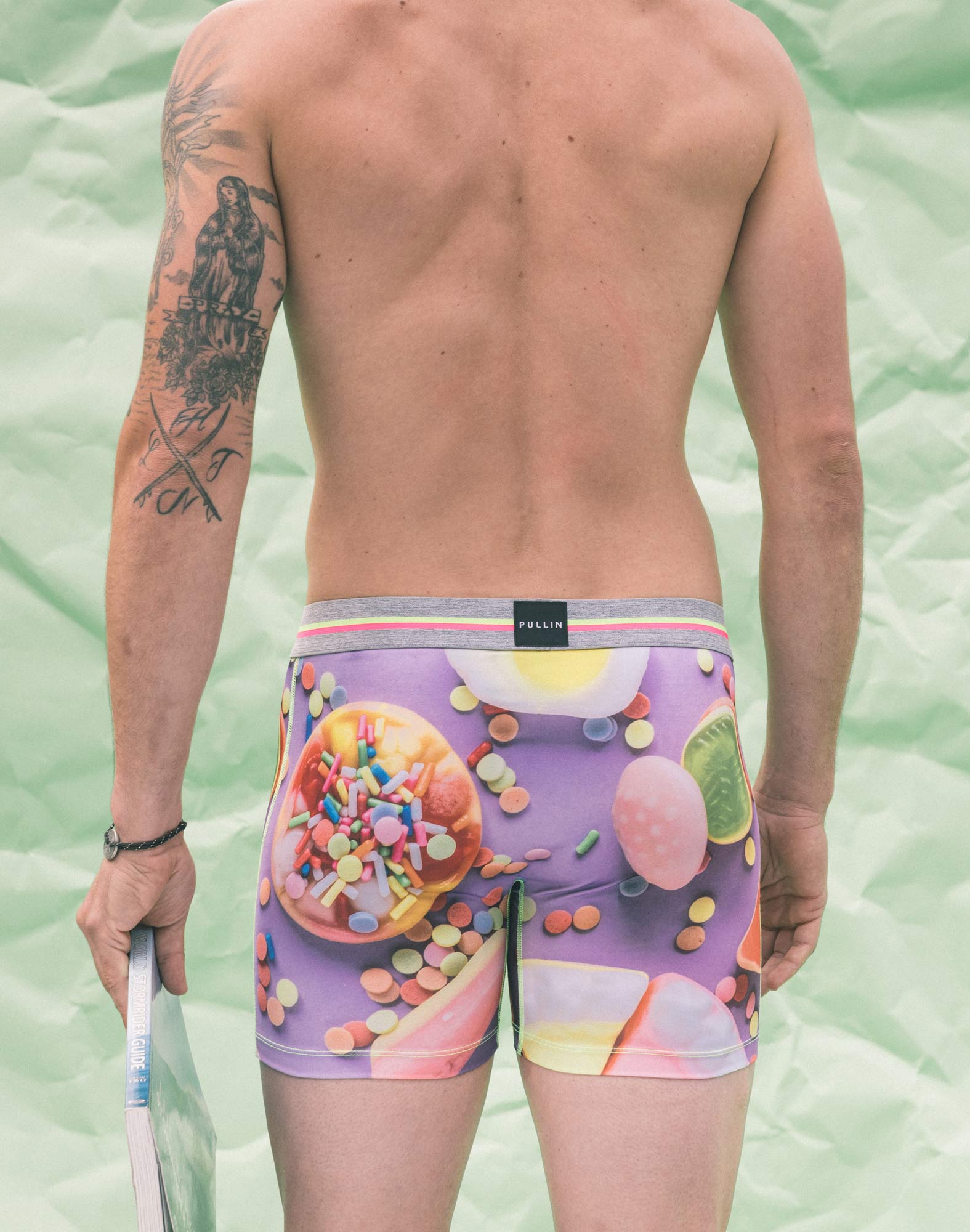 boxer long bombec PULLIN en lycra