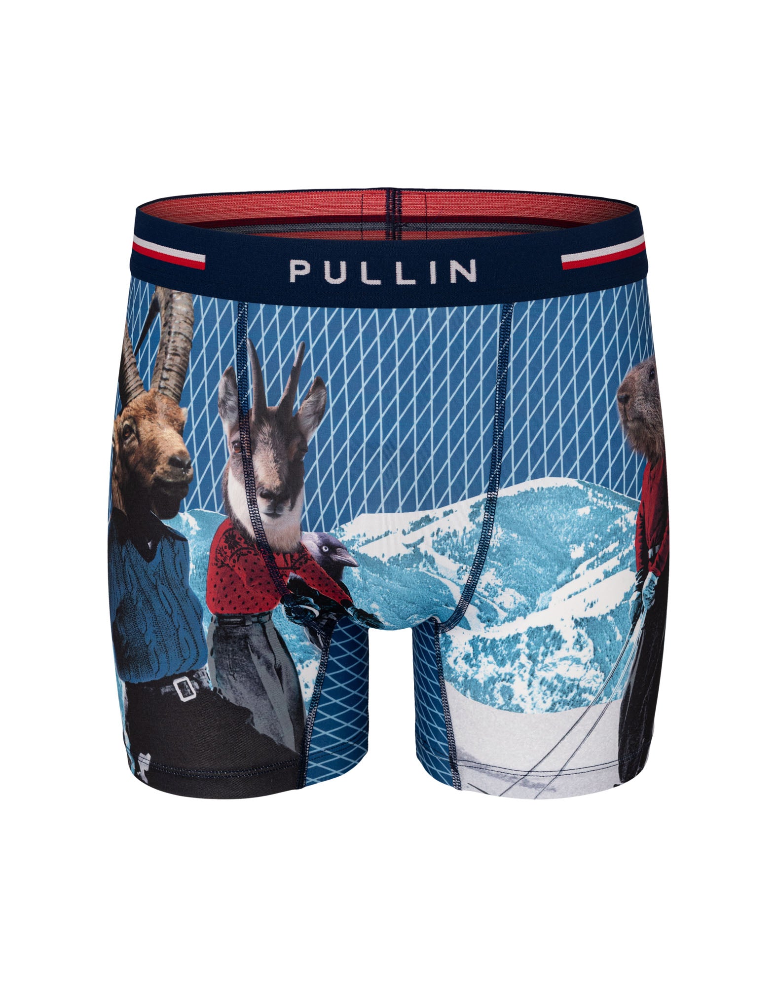 boxer long bouquetin PULLIN en lycra
