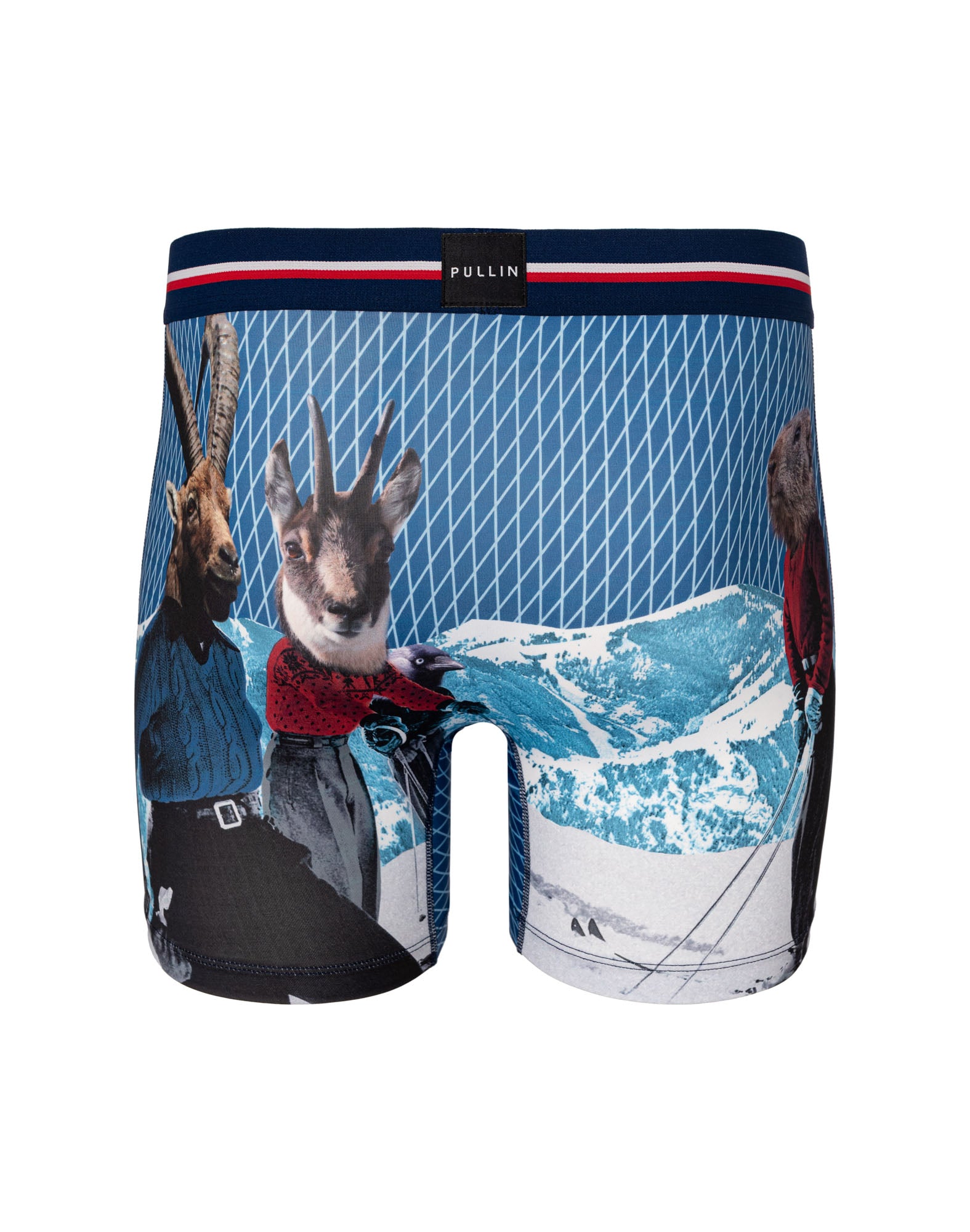 boxer long bouquetin PULLIN en lycra