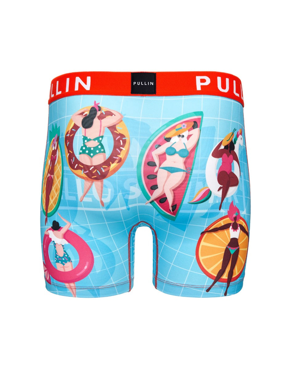 boxer homme long bronzette PULLIN en lycra