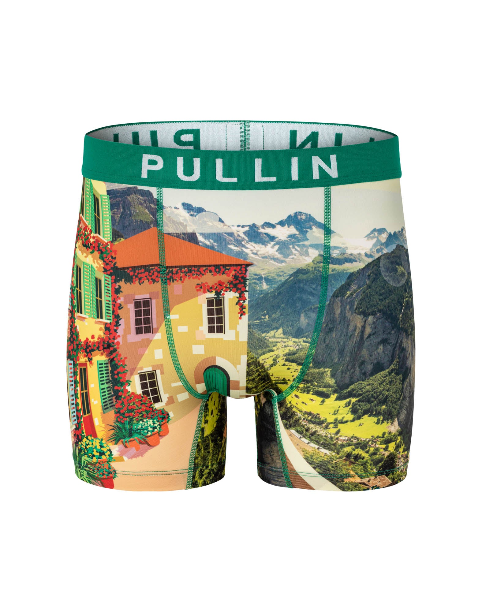 boxer homme long campagne PULLIN en lycra