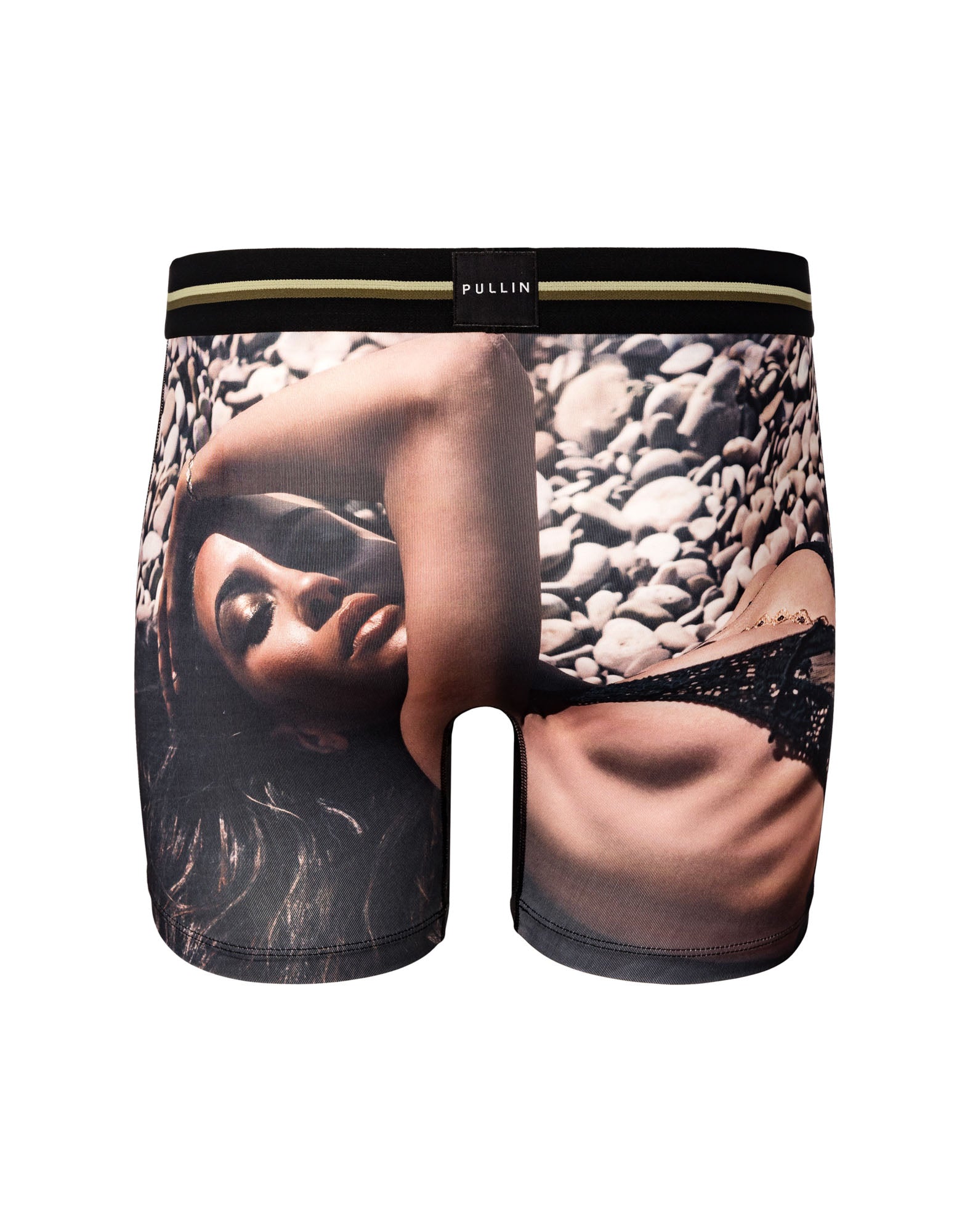 boxer long canelle PULLIN en polyester