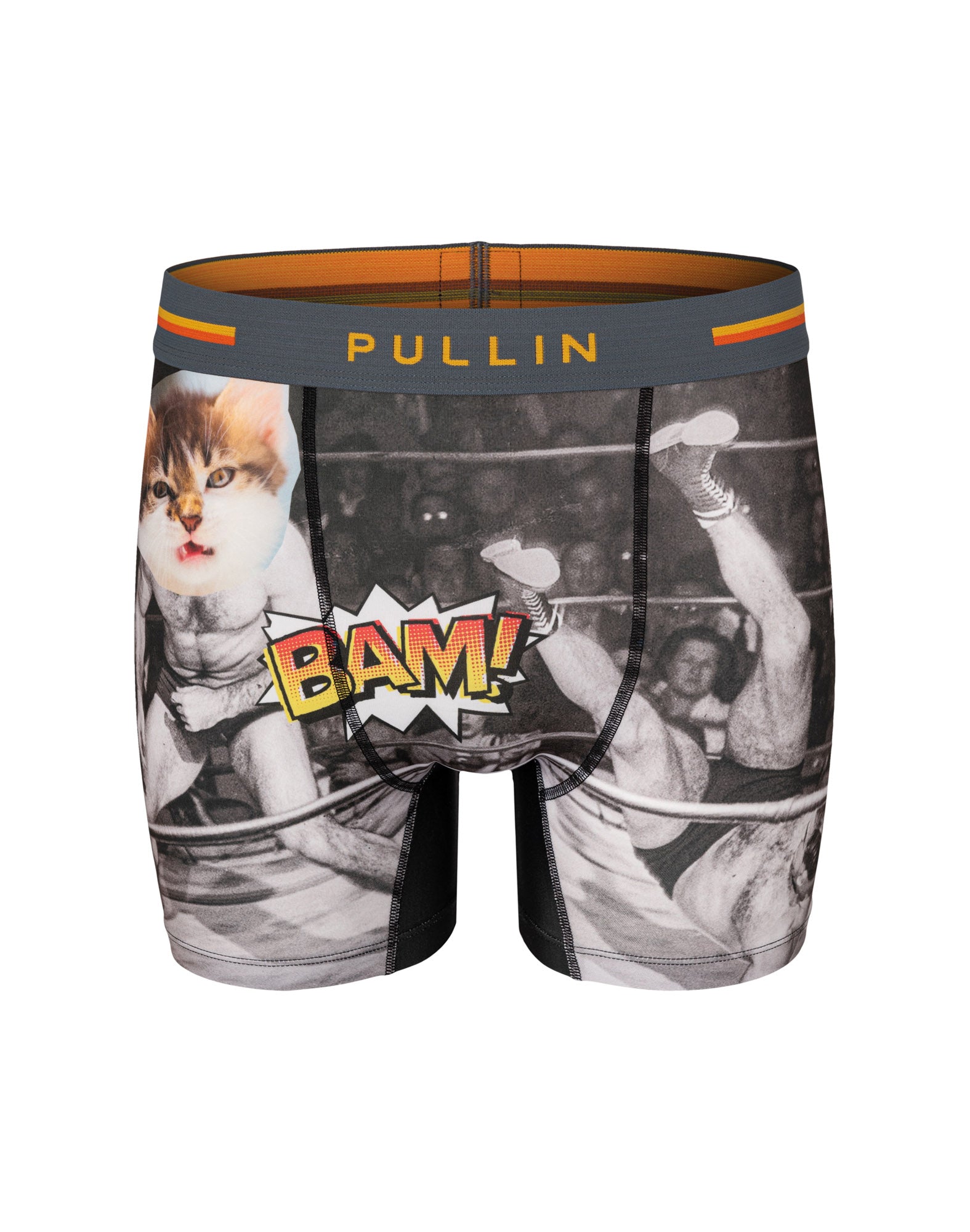 boxer long catmenace PULLIN en lycra
