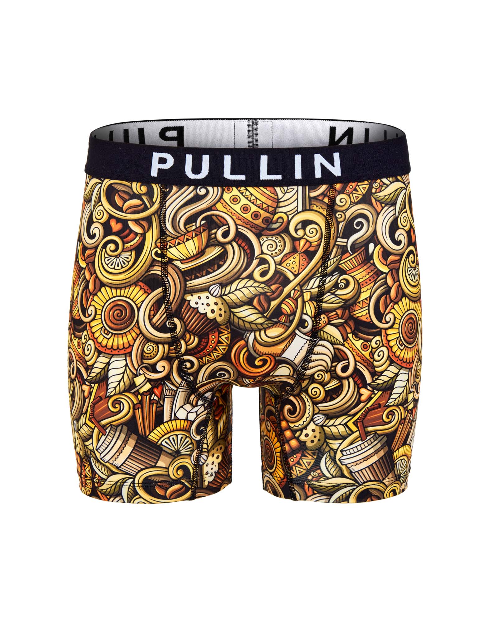 boxer long coffeelife PULLIN en lycra