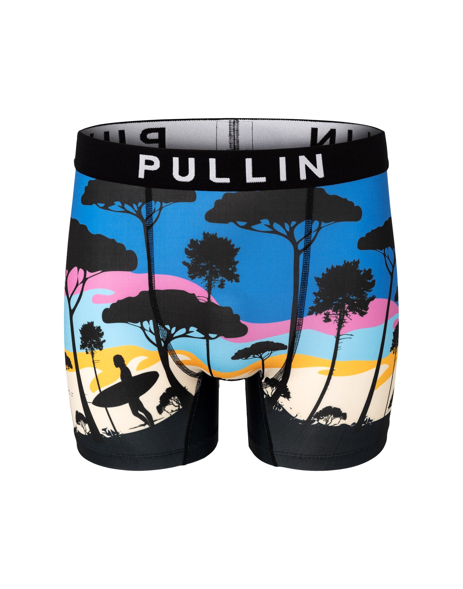 boxer long colorset PULLIN en lycra
