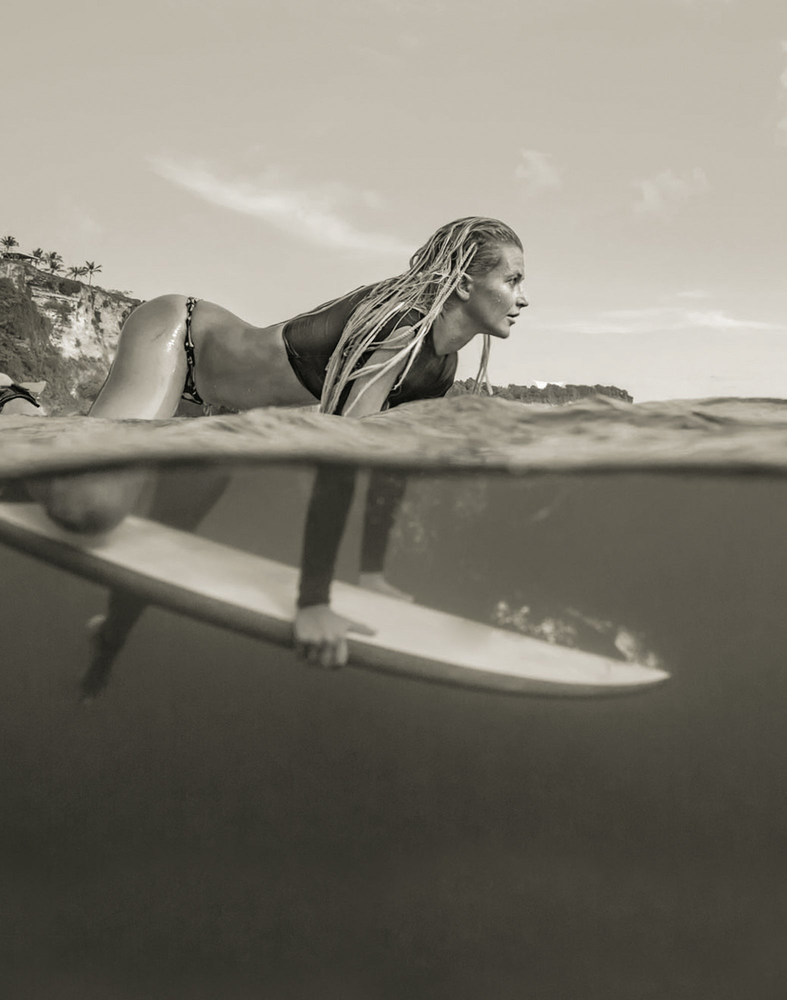 boxer long elle PULLIN en polyester