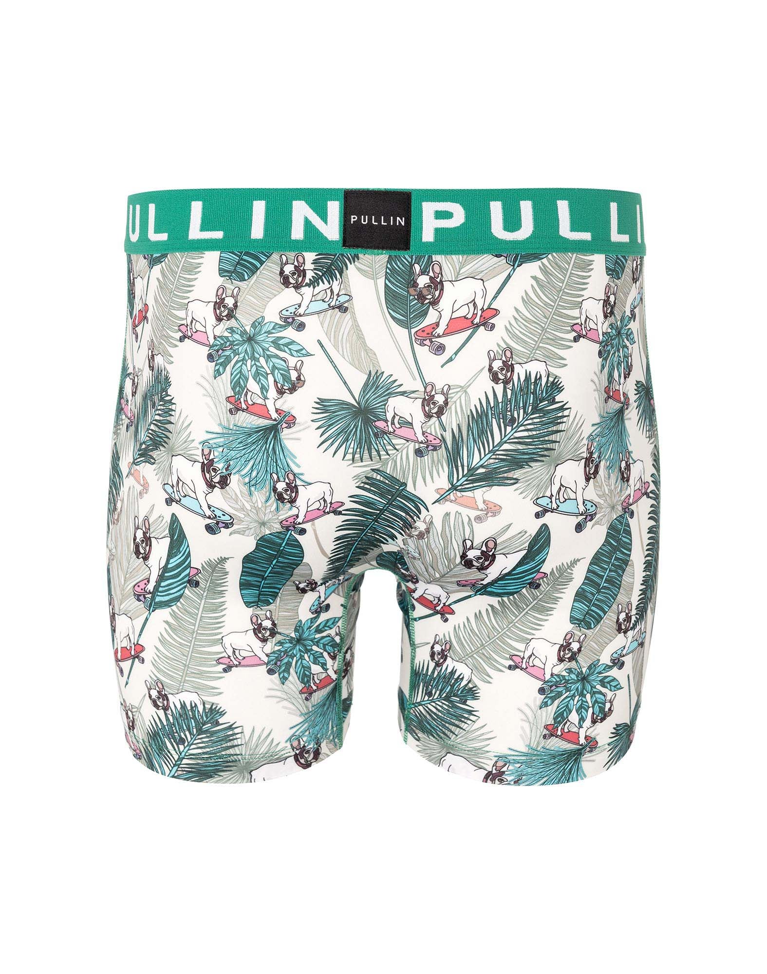 boxer homme imprimé boxer long frenchbulldog PULLIN en lycra