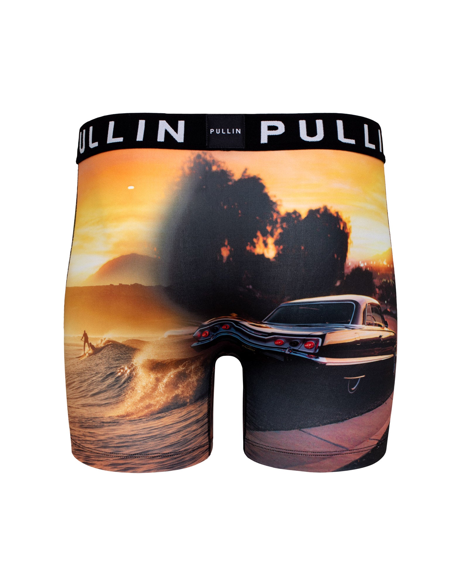boxer homme long goldentime PULLIN en lycra