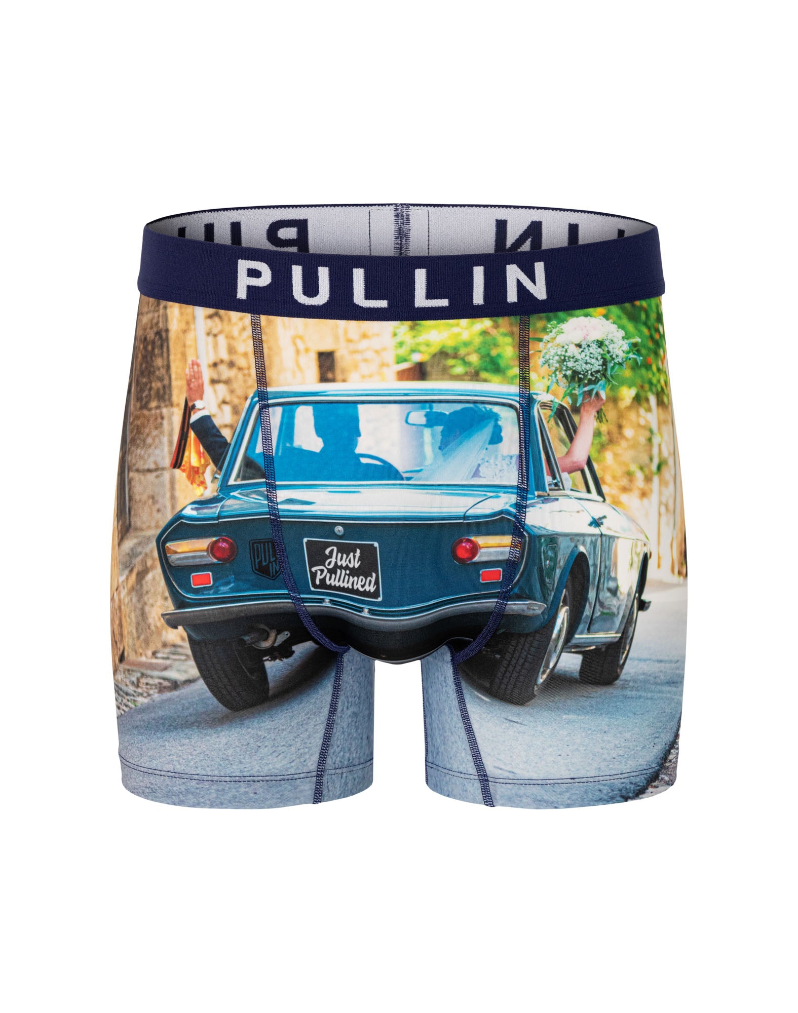 boxer homme long justPULLINed PULLIN en lycra