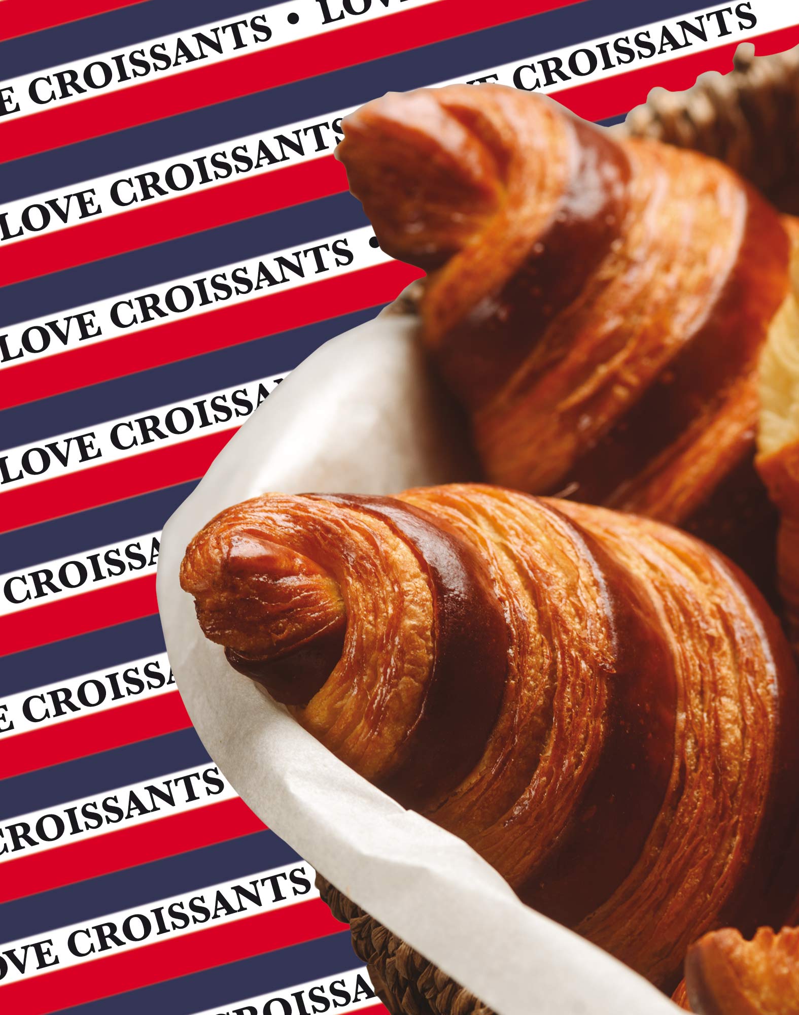 boxer homme imprimé boxer long lovecroissants PULLIN en lycra