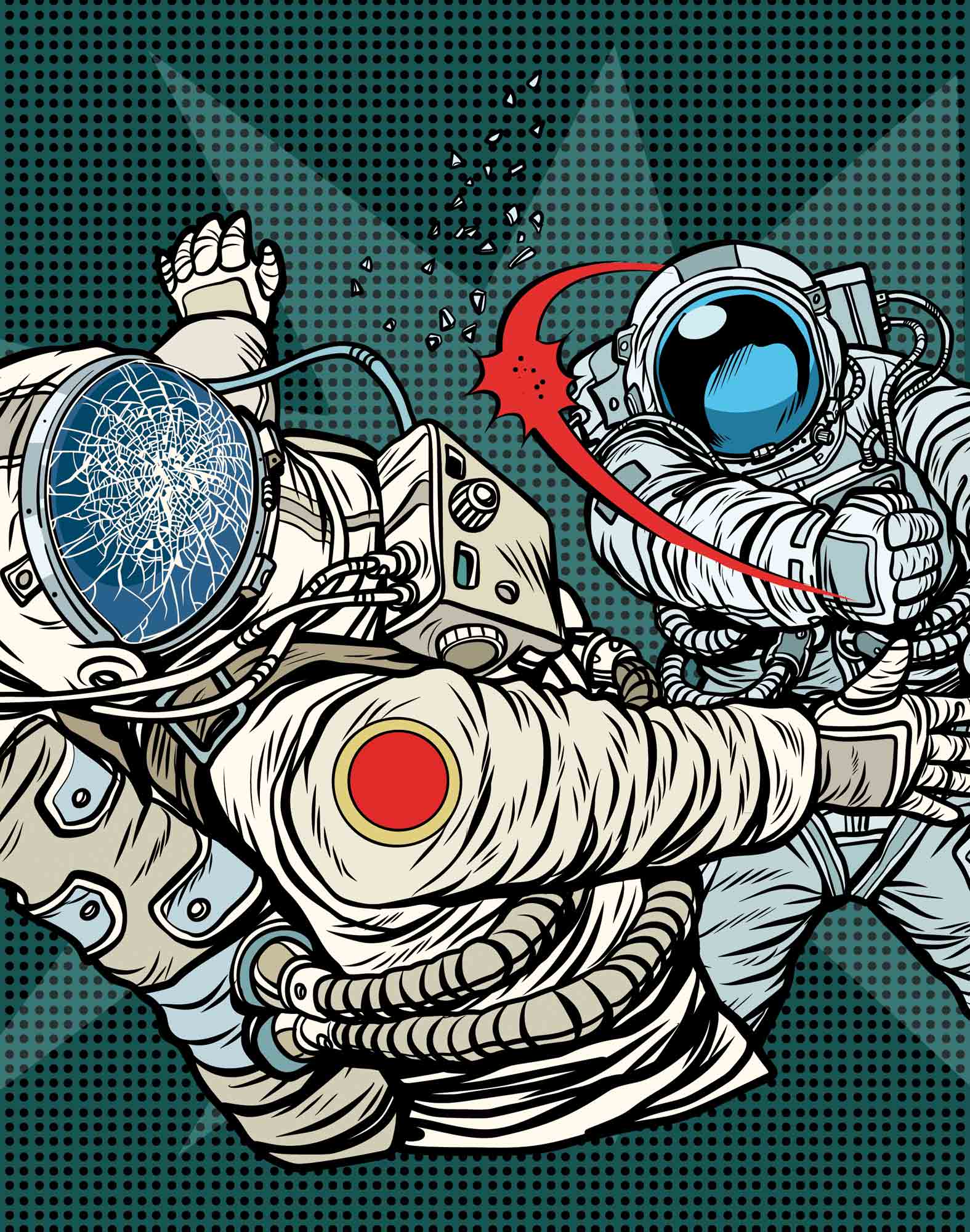 boxer long lunarfight PULLIN en polyester