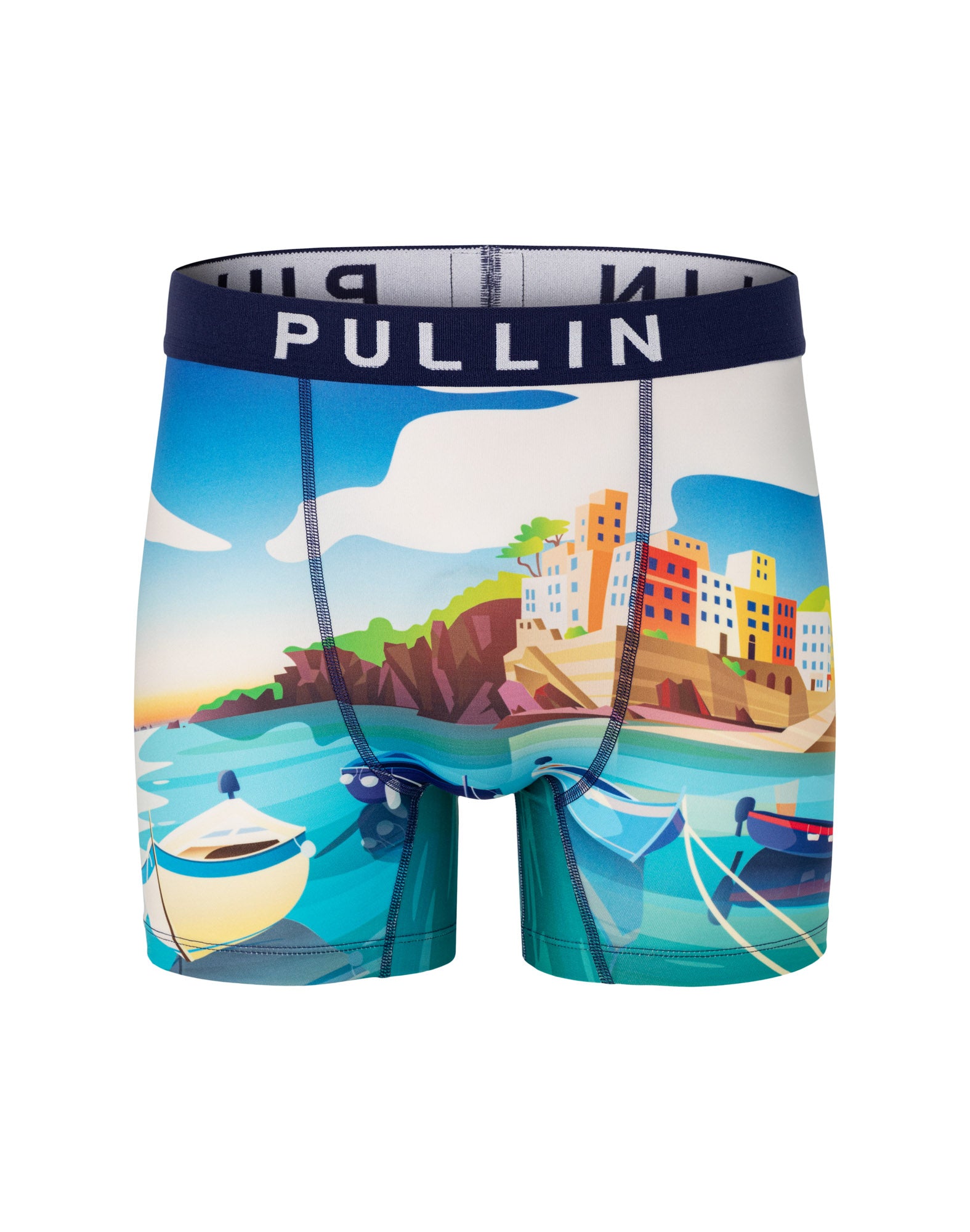 boxer homme long marina PULLIN en lycra