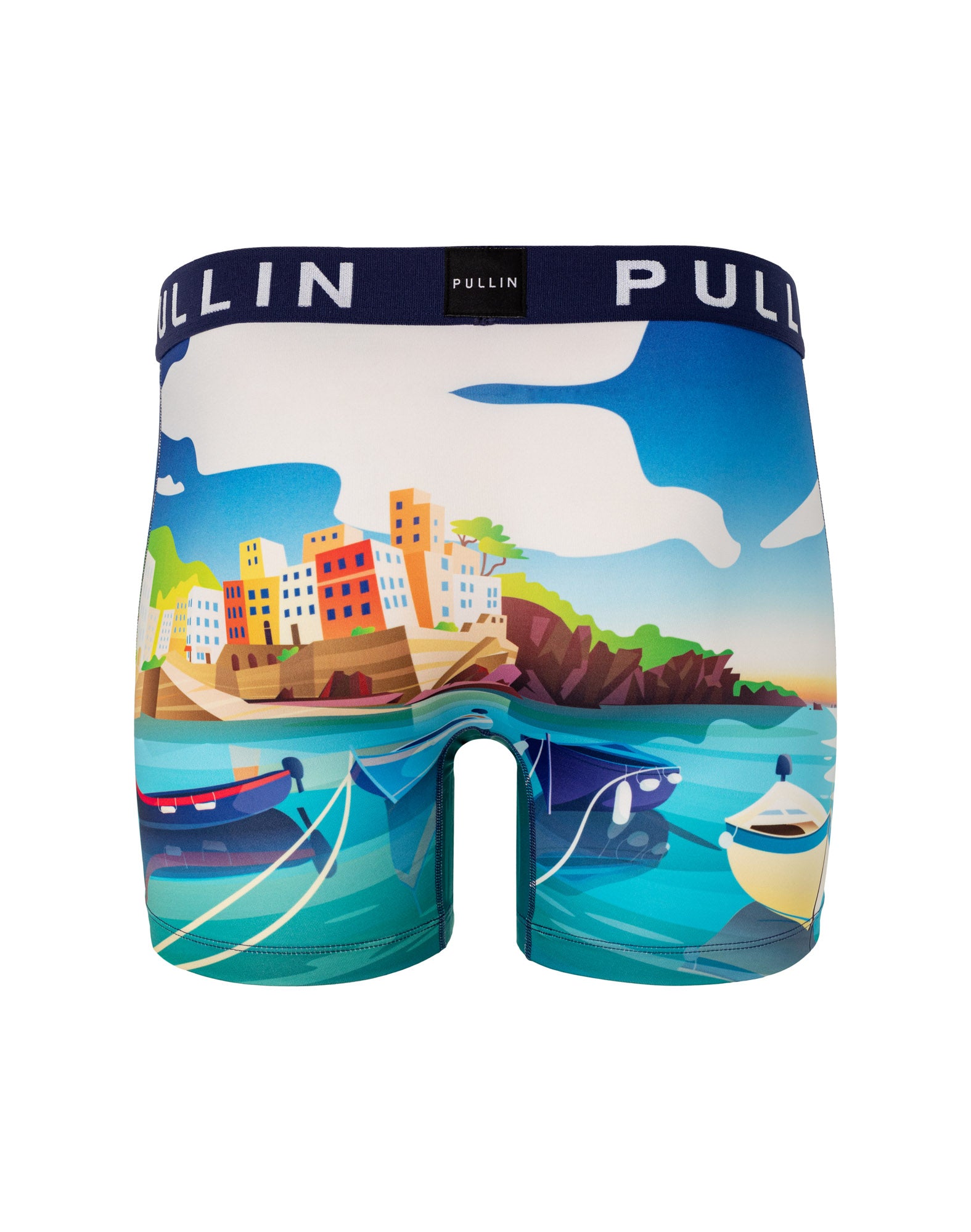 boxer homme long marina PULLIN en lycra