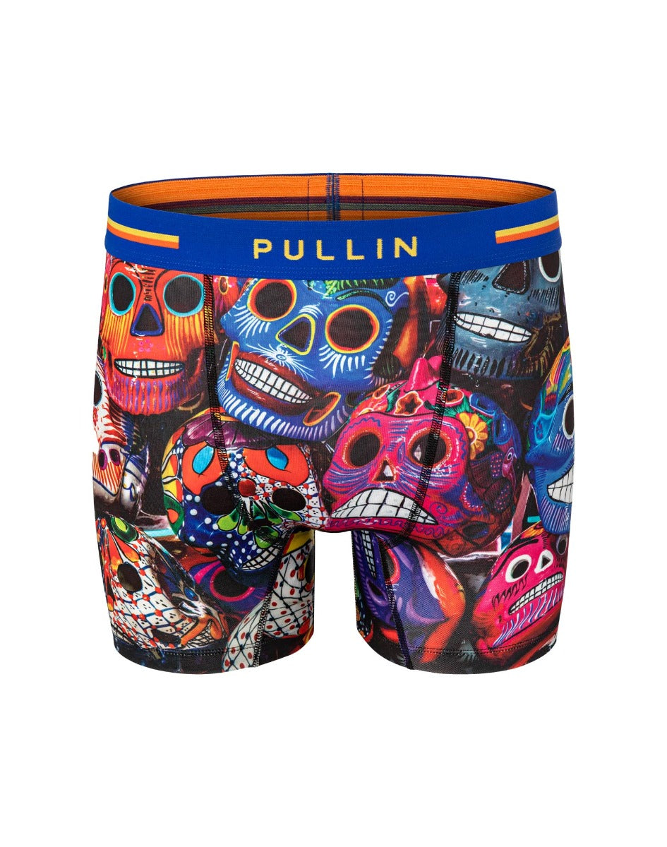 boxer long mejiskull PULLIN en lycra