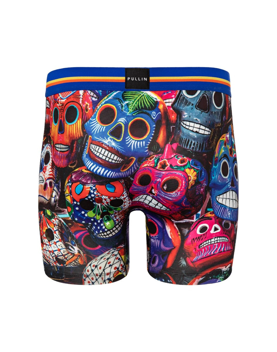 boxer long mejiskull PULLIN en lycra