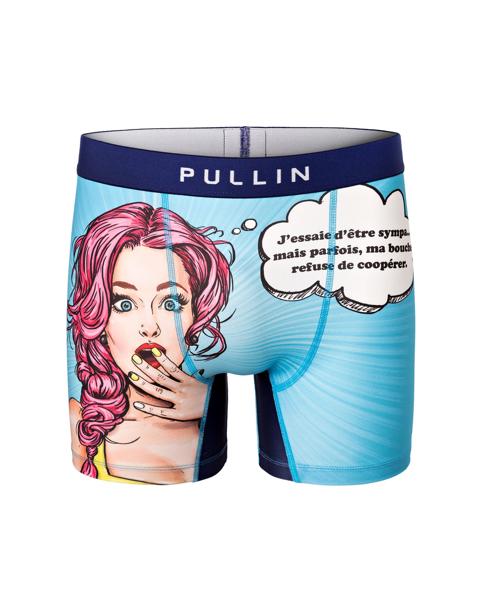 boxer long oups PULLIN en polyester