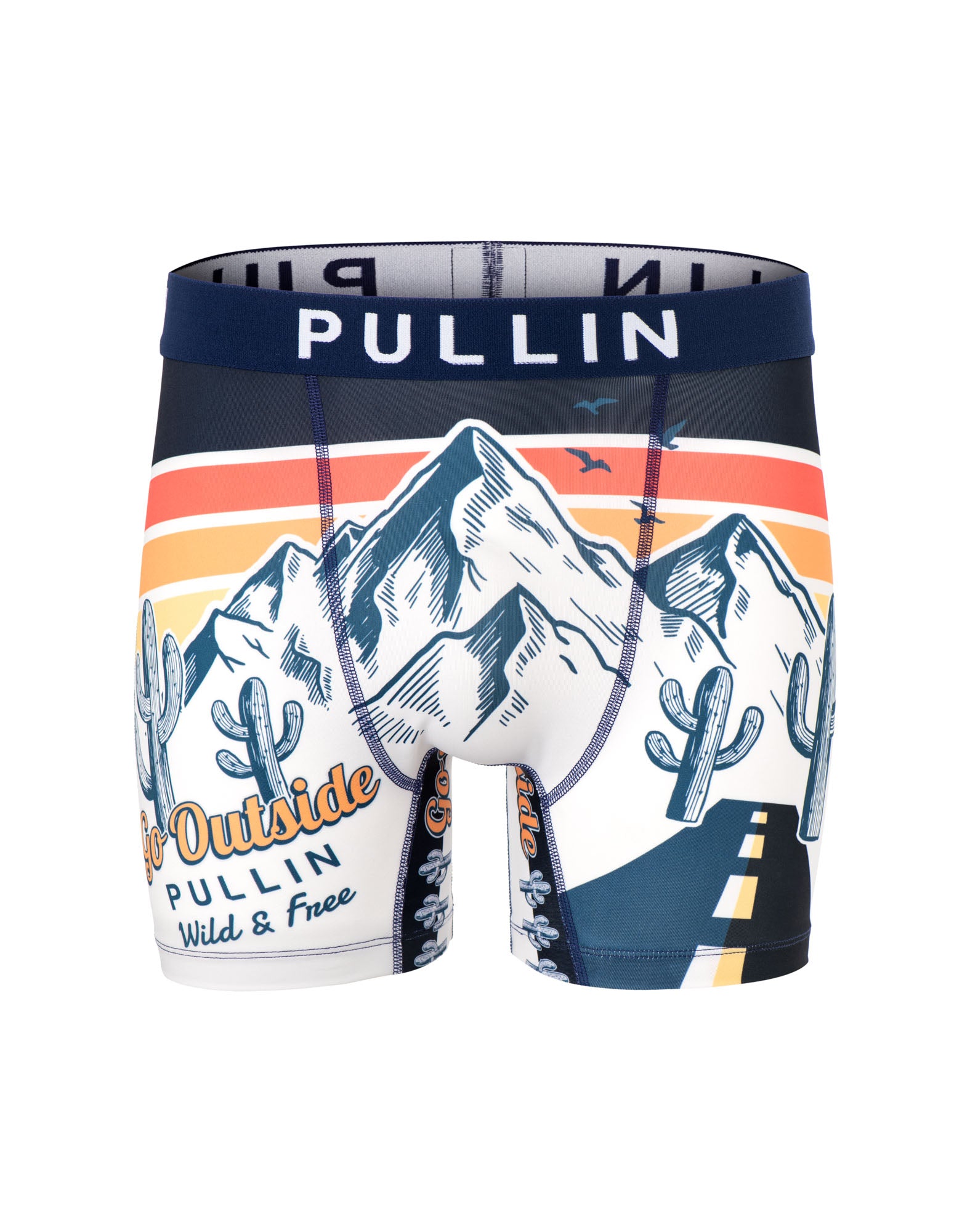 boxer long outside PULLIN en lycra