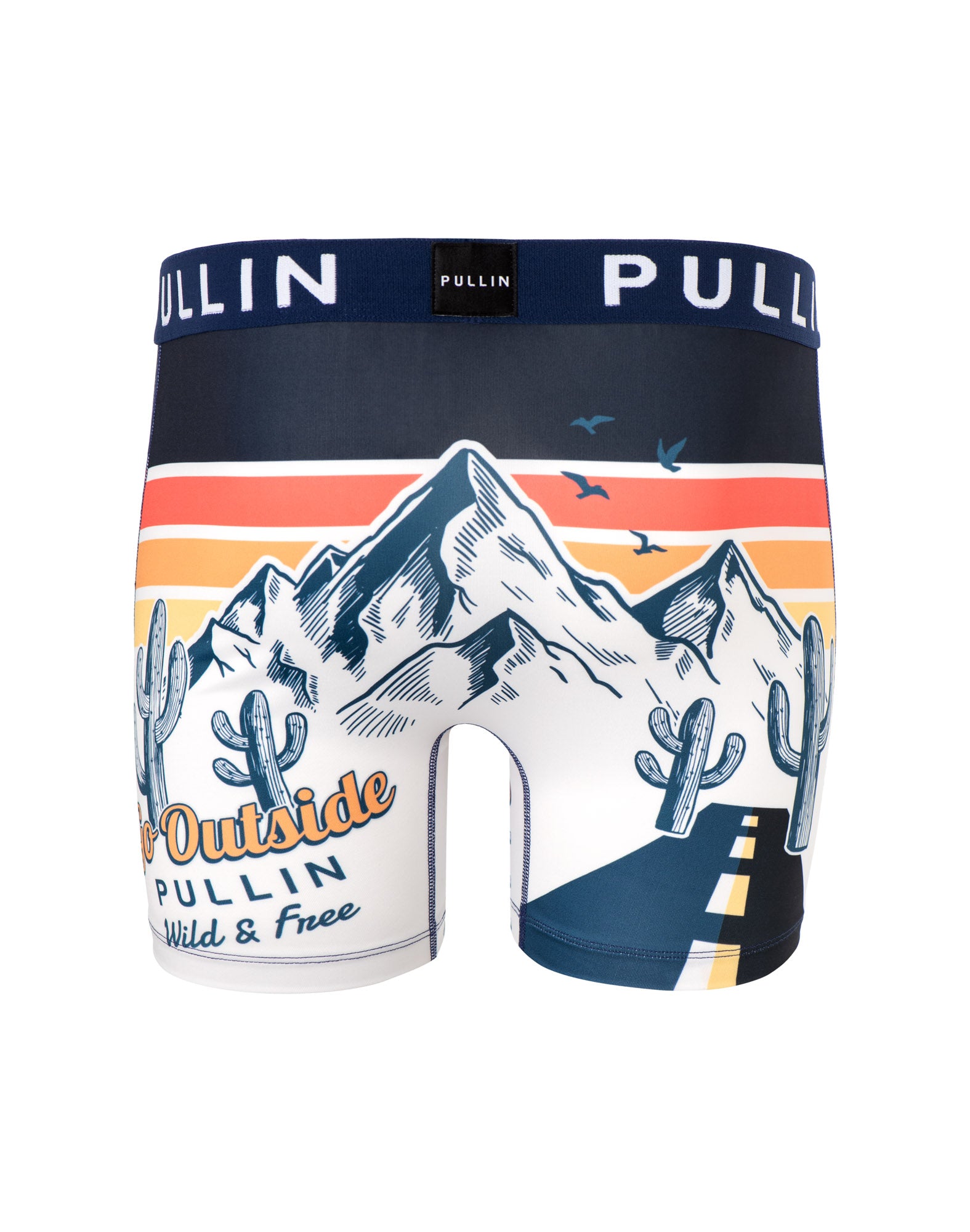 boxer long outside PULLIN en lycra