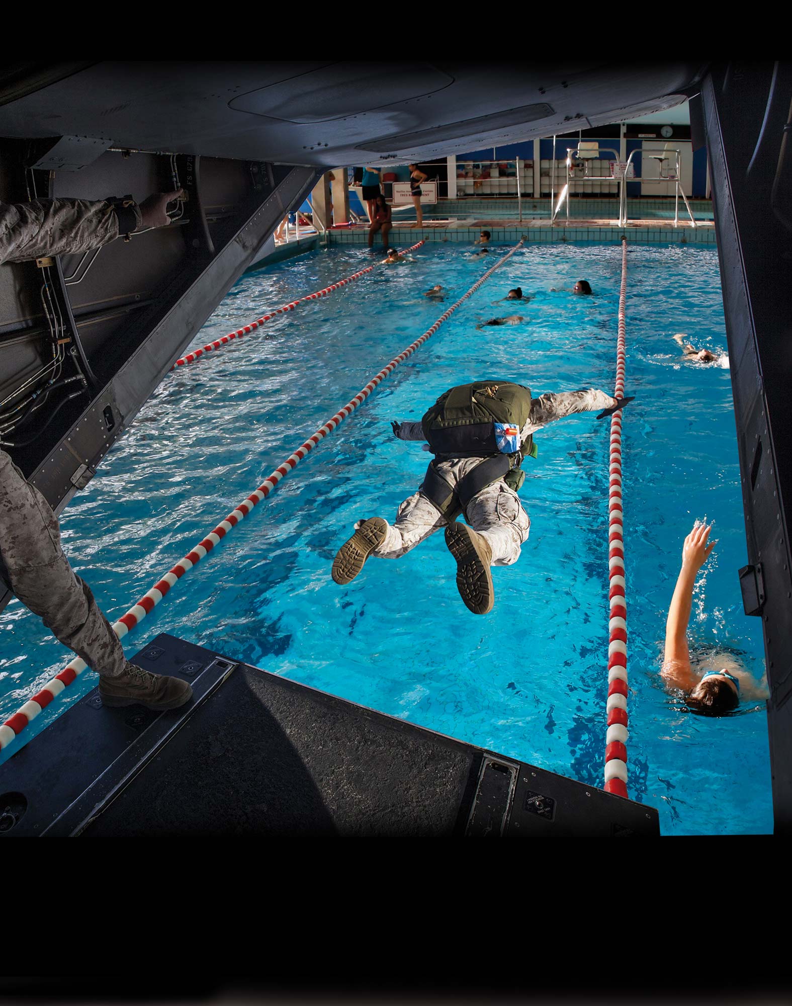 boxer long parachute PULLIN en polyester