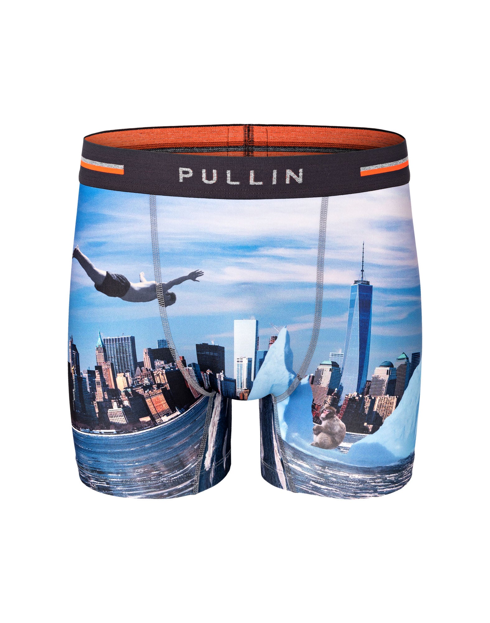 boxer long plongeon PULLIN en polyester