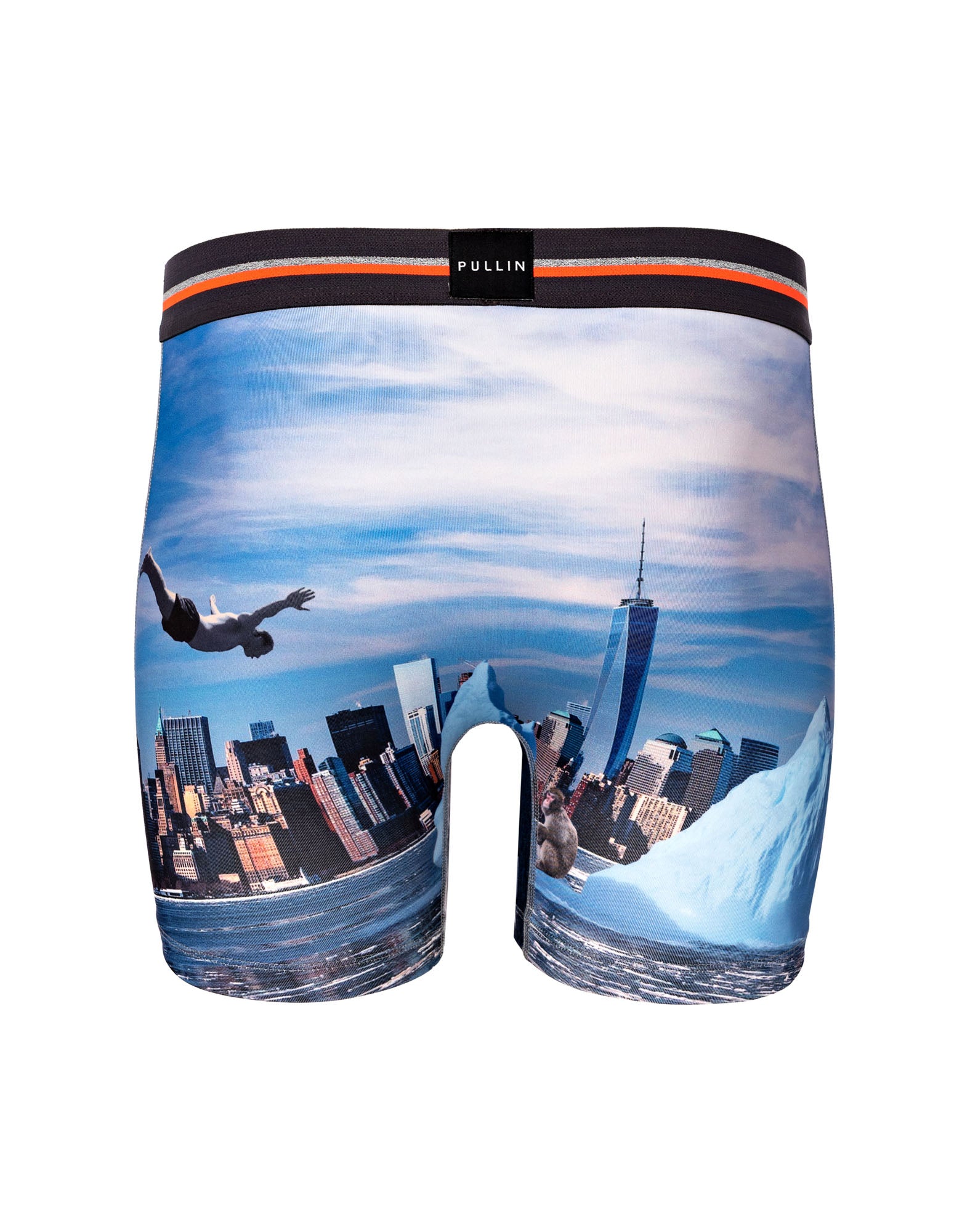 boxer long plongeon PULLIN en polyester